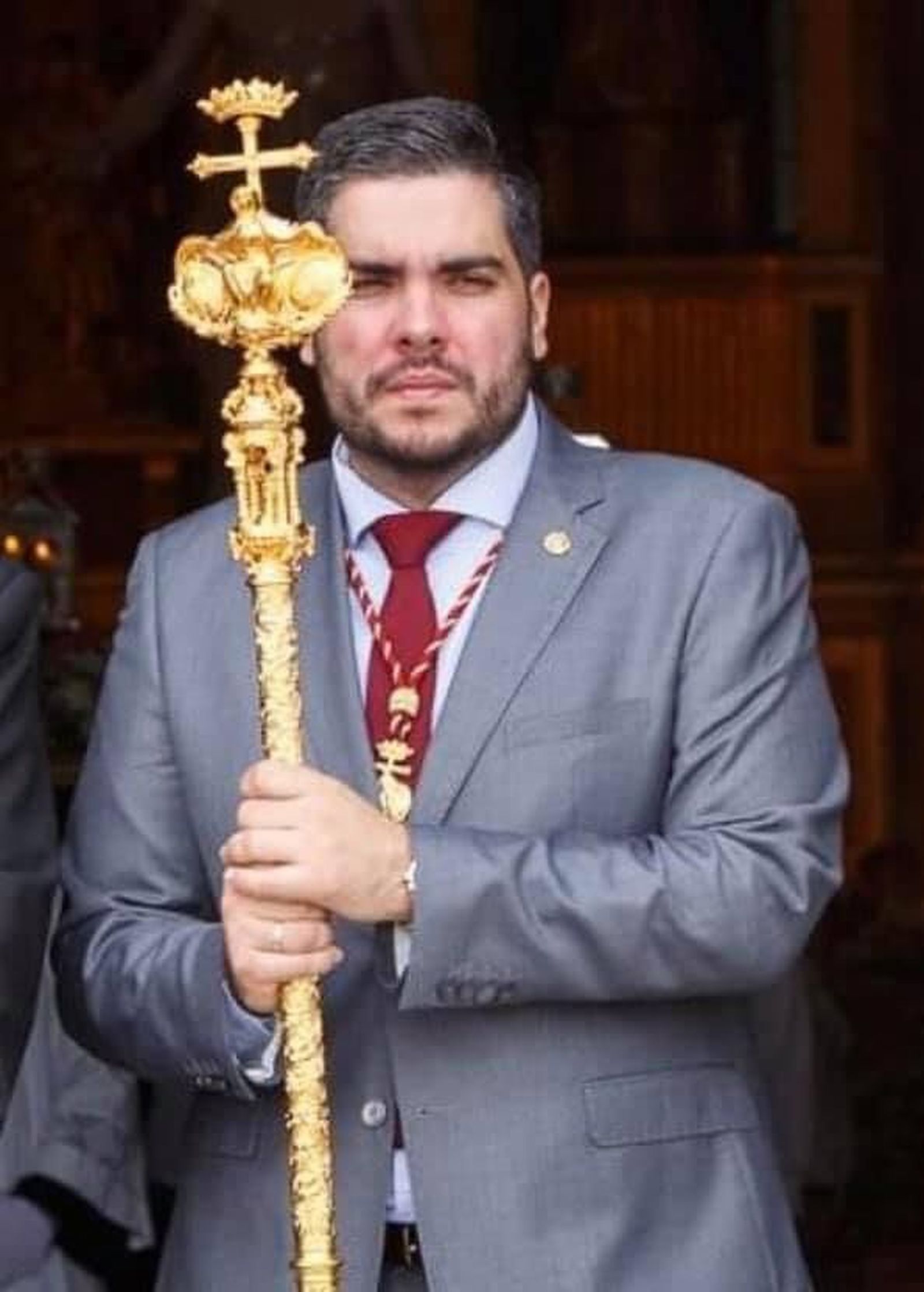 Juan Angulo, presidente del Consejo de Hermandades y Cofradías de San Roque