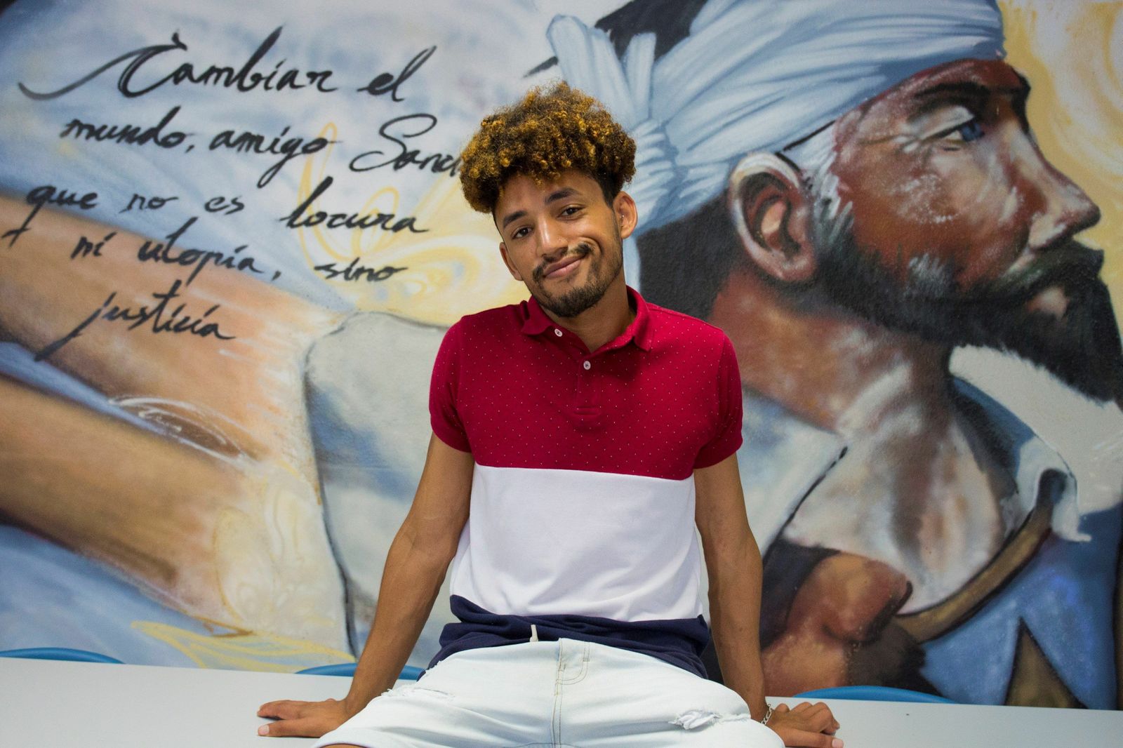 Outhman Beda, el primer ex tutelado del programa de la asociación Málaga Acoge que estudiará en la universidad.