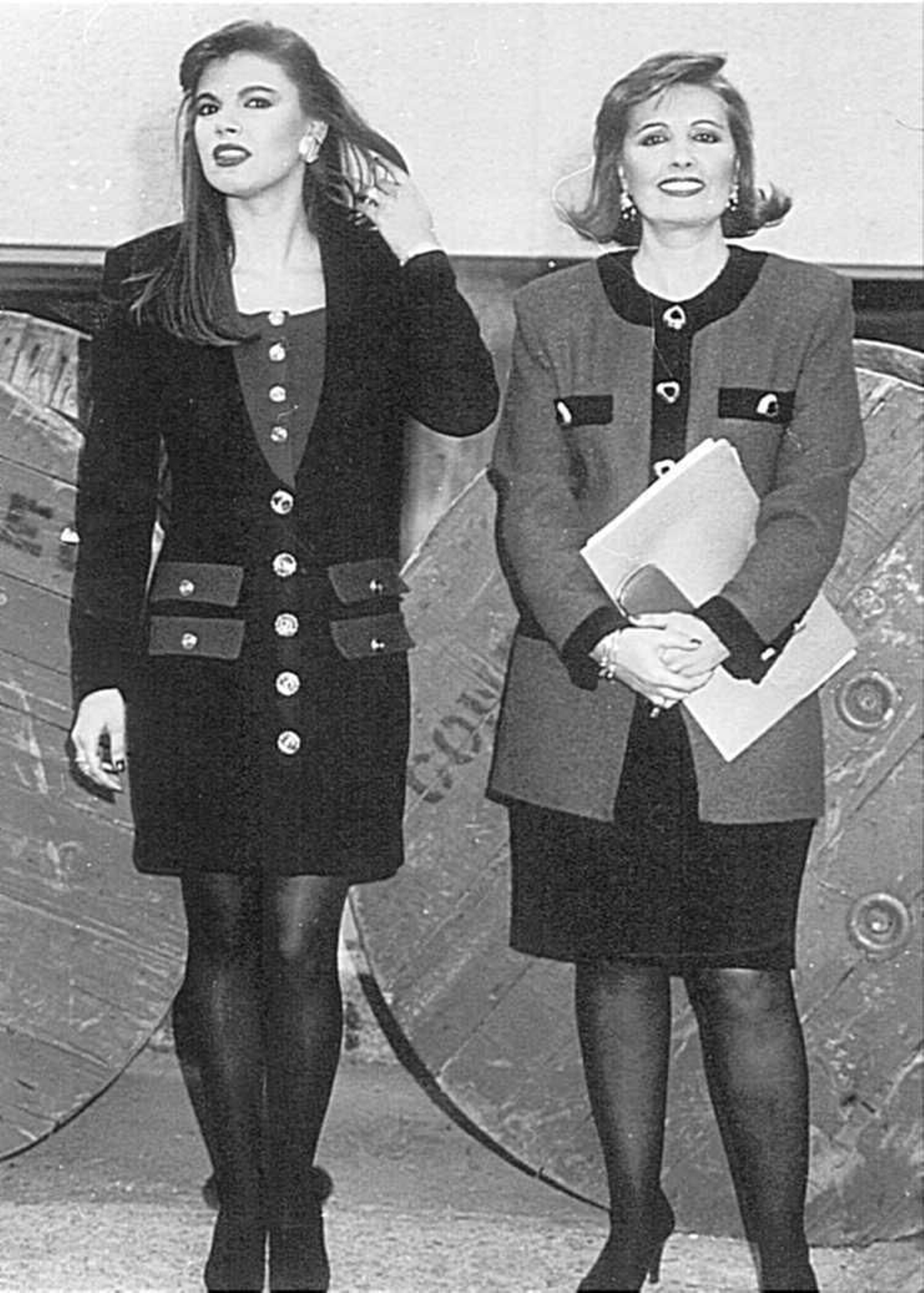 Terelu Campos y María Teresa Campos en 1996