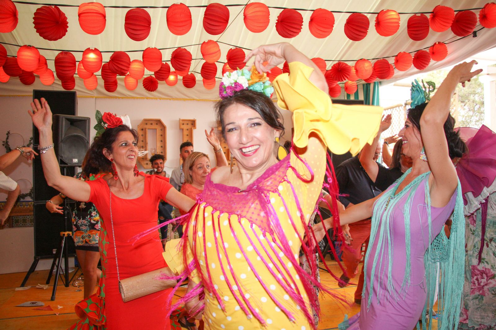 Imágenes del jueves de Feria en Chiclana