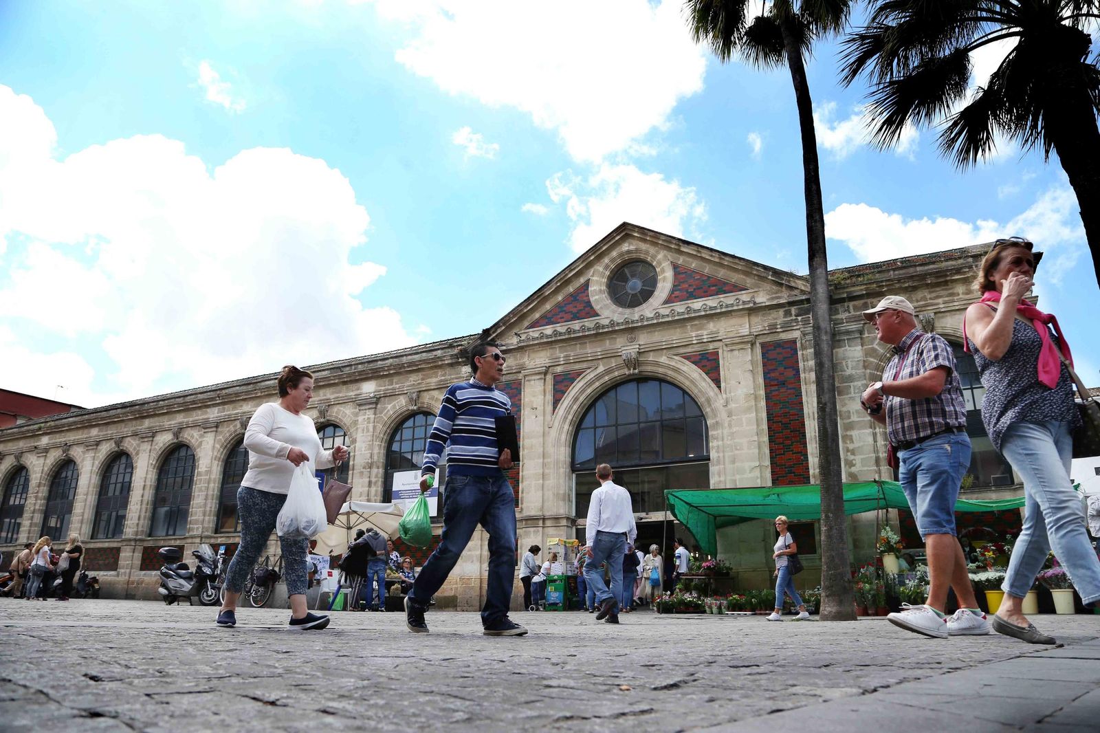 Una imagen de la Plaza de Abastos.