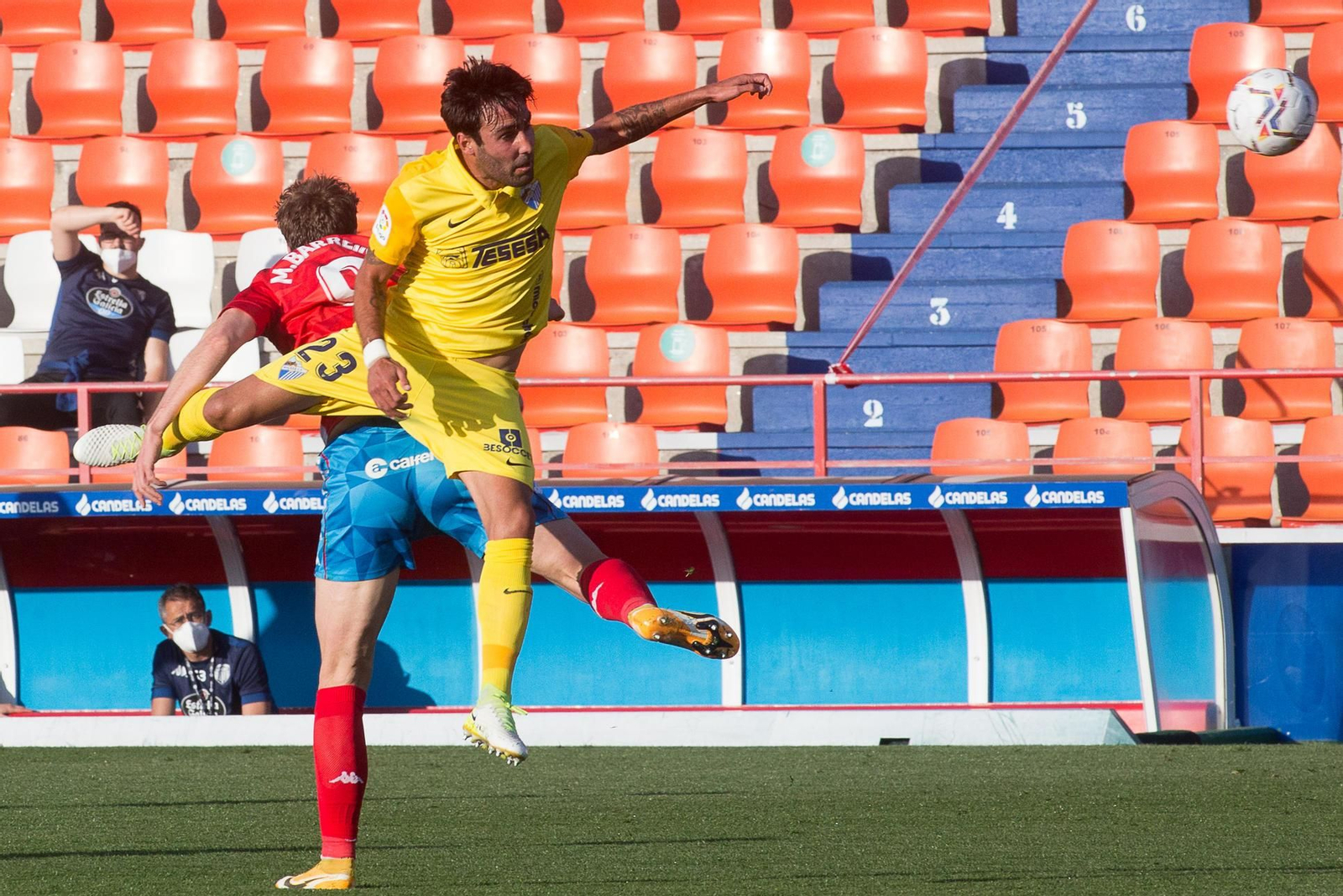 Las fotos del Lugo-Málaga CF