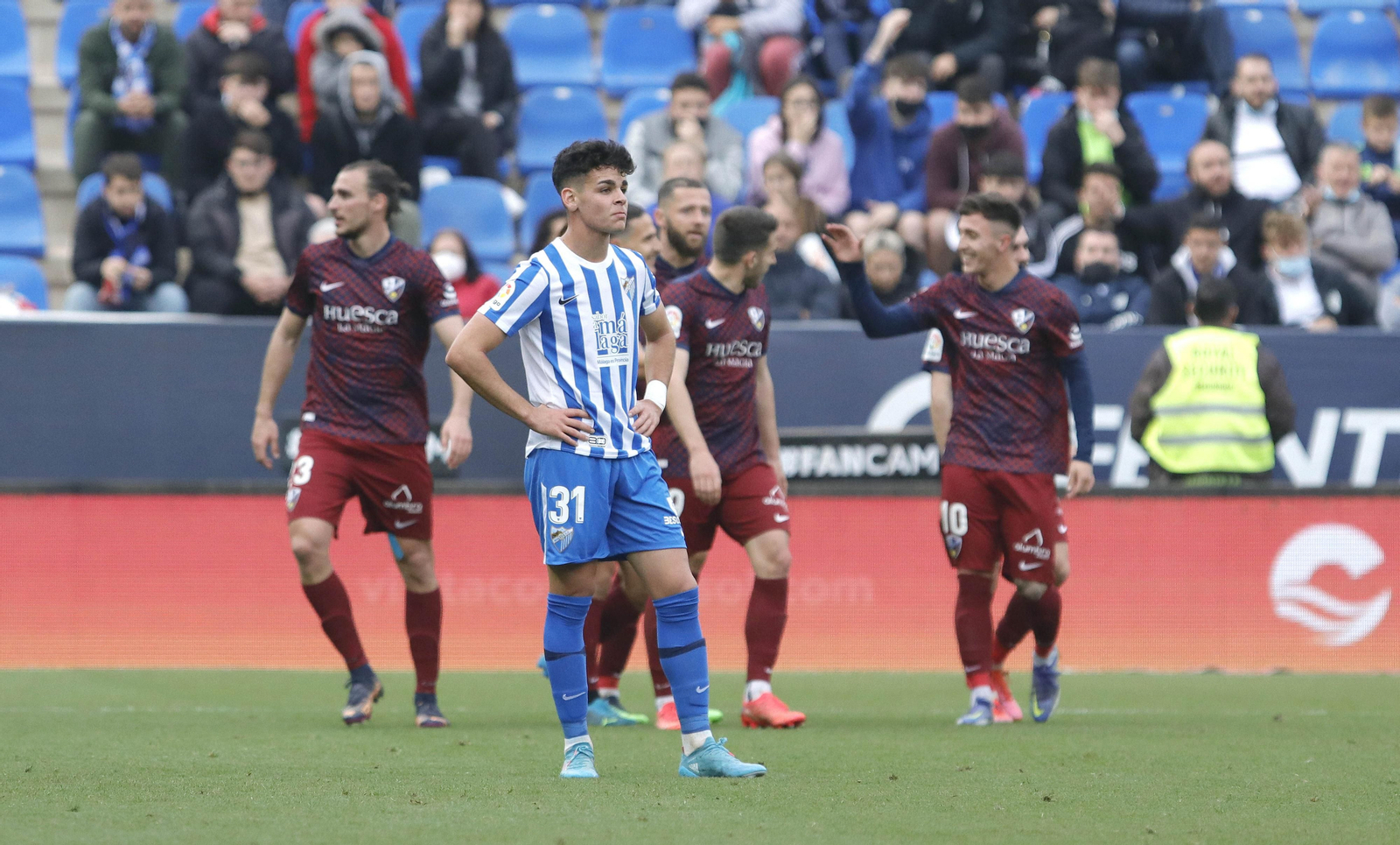 Las fotos del Málaga CF-Huesca