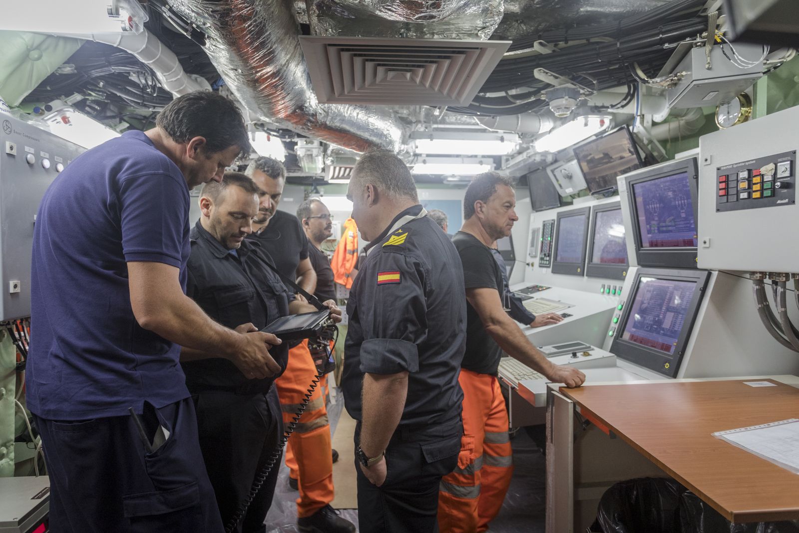 Imágenes de la prueba de mar del 'Audaz'