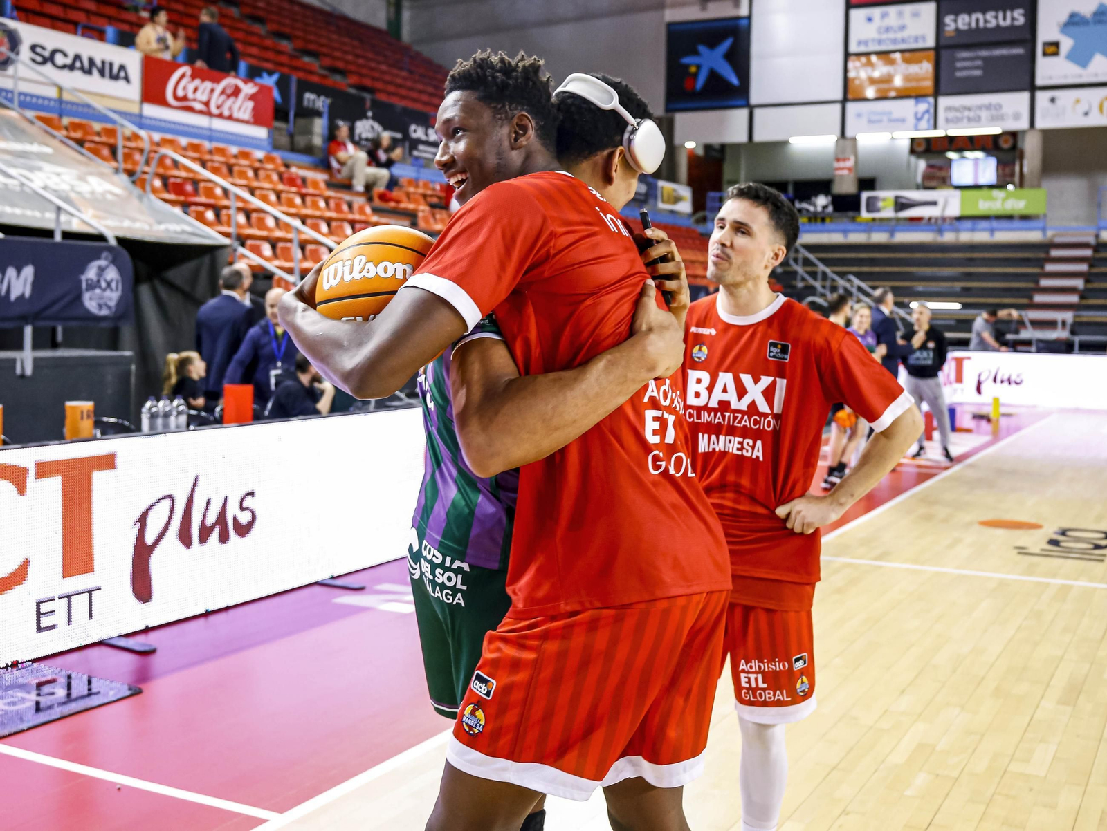 El Baxi Manresa-Unicaja, en fotos