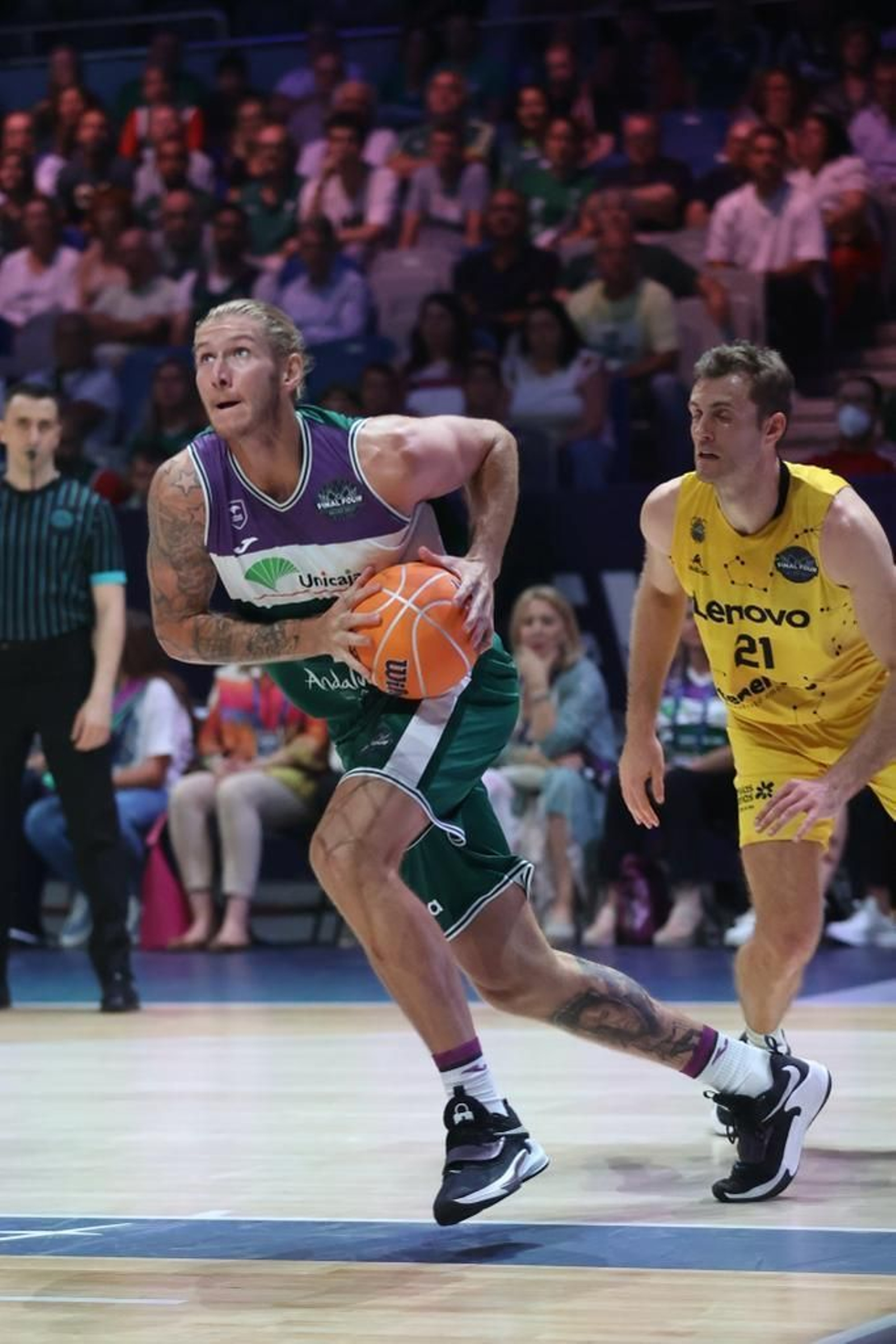 El Unicaja - Lenovo Tenerife, en fotos
