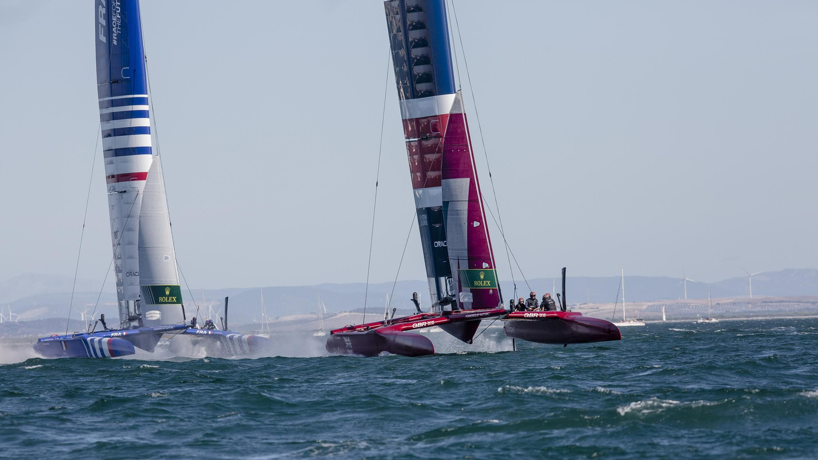 Las imágenes de la final de la SailGP en Cádiz