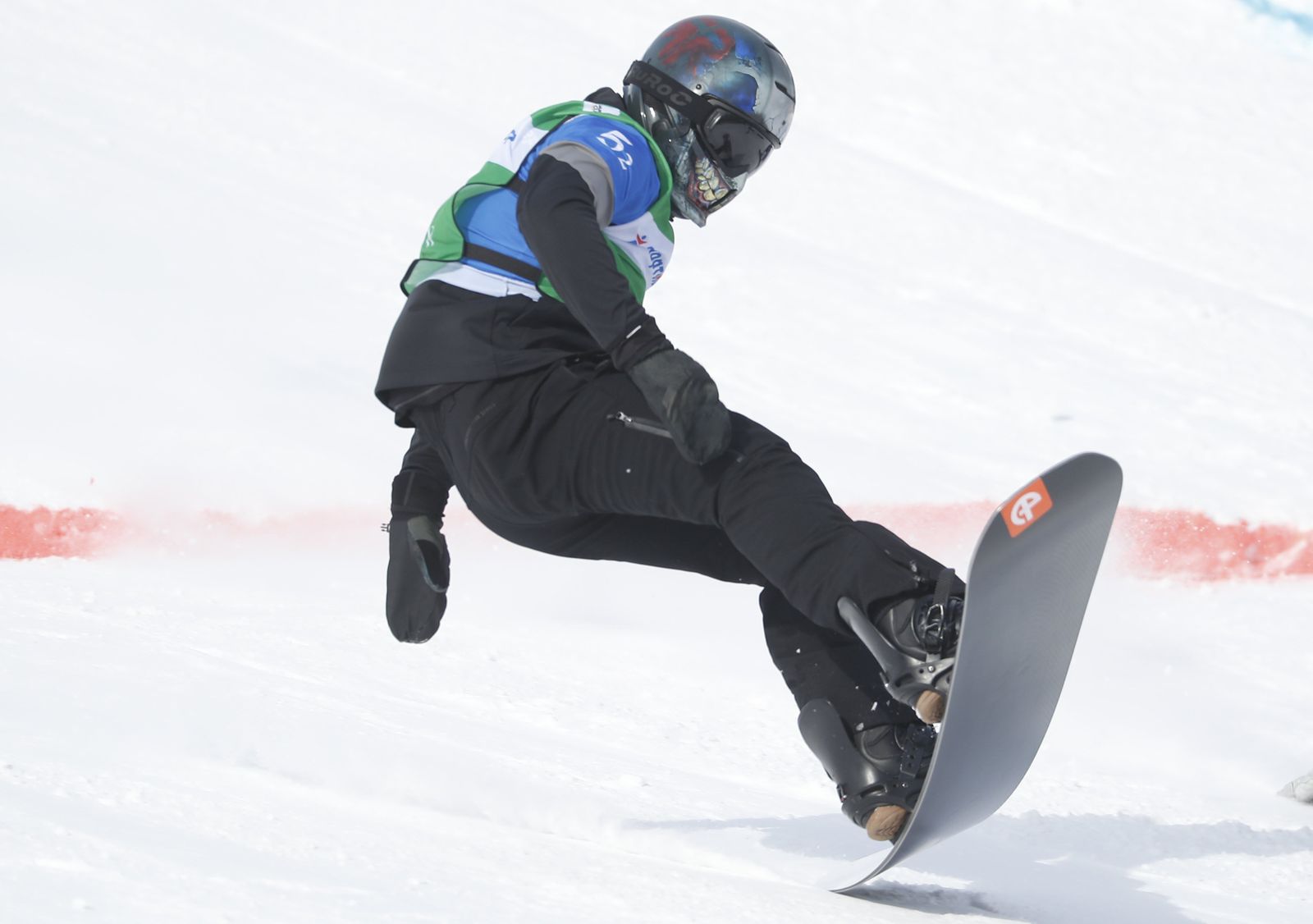 Regino Hernández llega a la meta en una competición anterior.