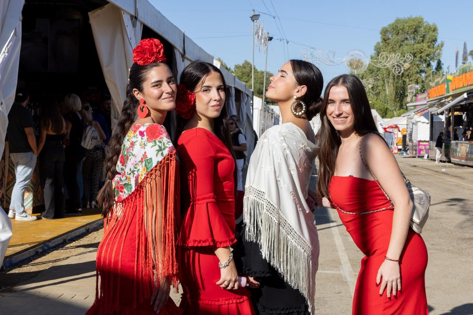 Así disfrutan los jiennenses del día grande de la feria de San Lucas