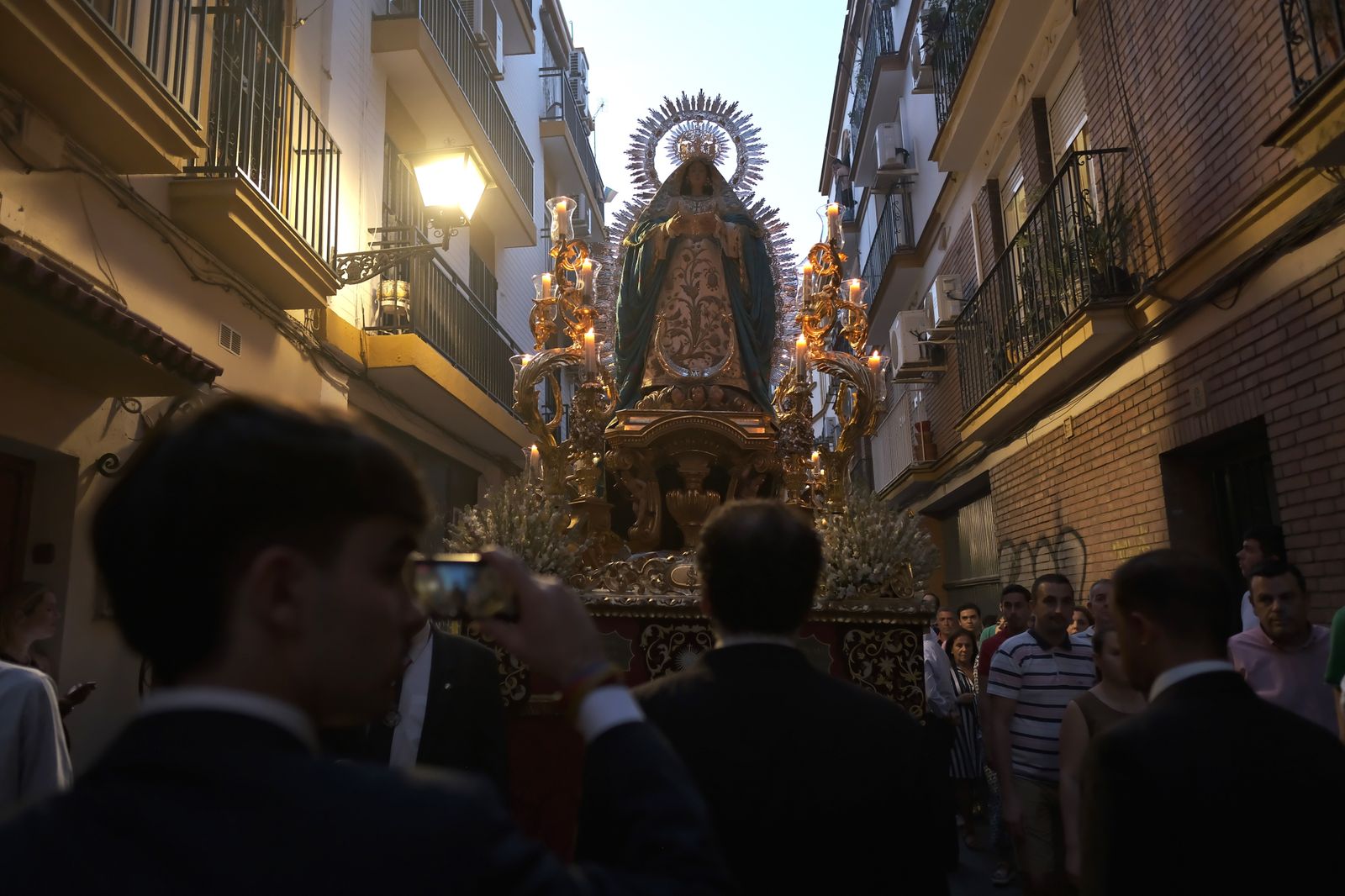 Las imágenes de la procesión de la Virgen de la Encarnación