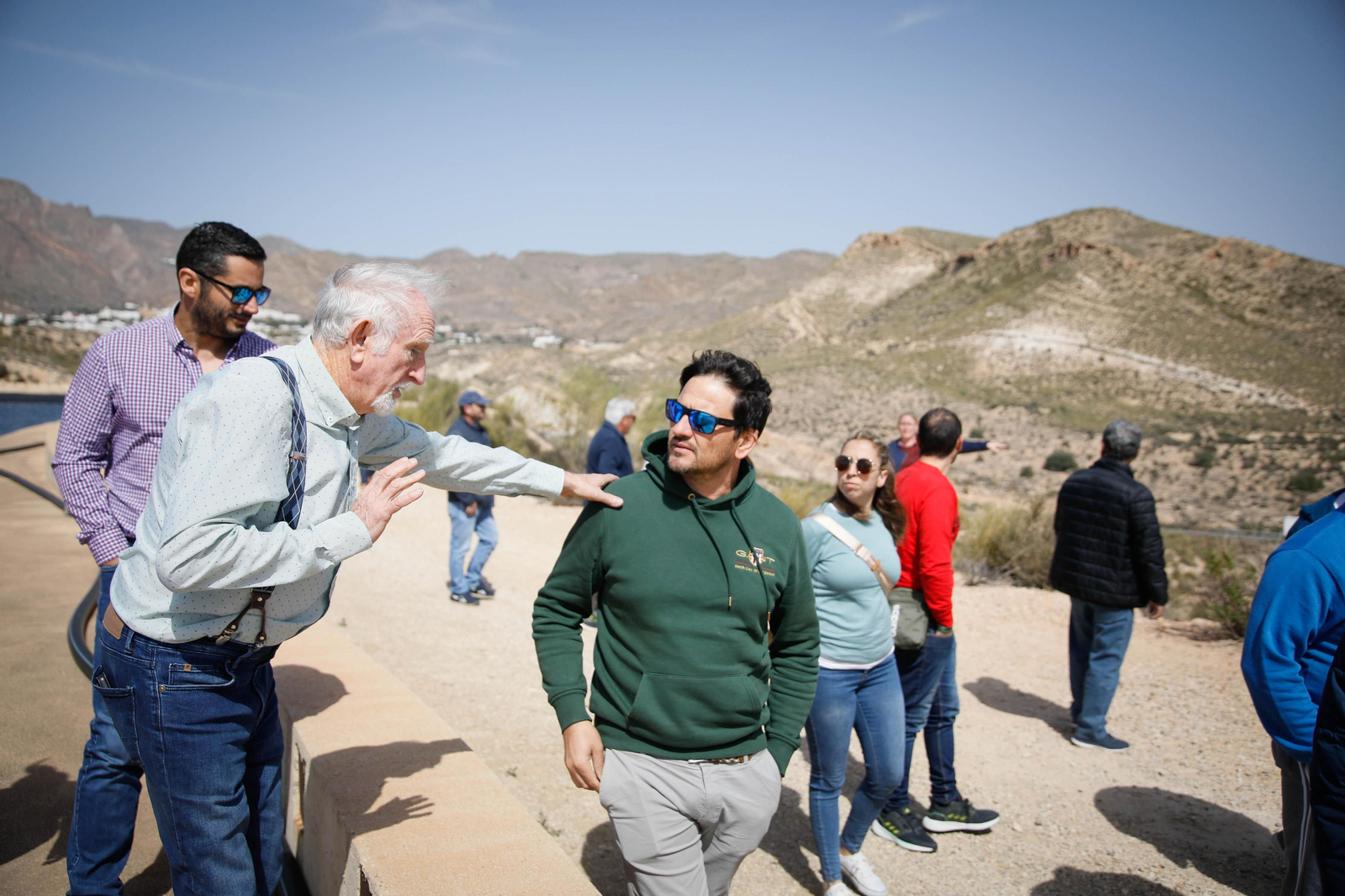 CUCN visita la desaladora de Carboneras y las balsas de Níjar