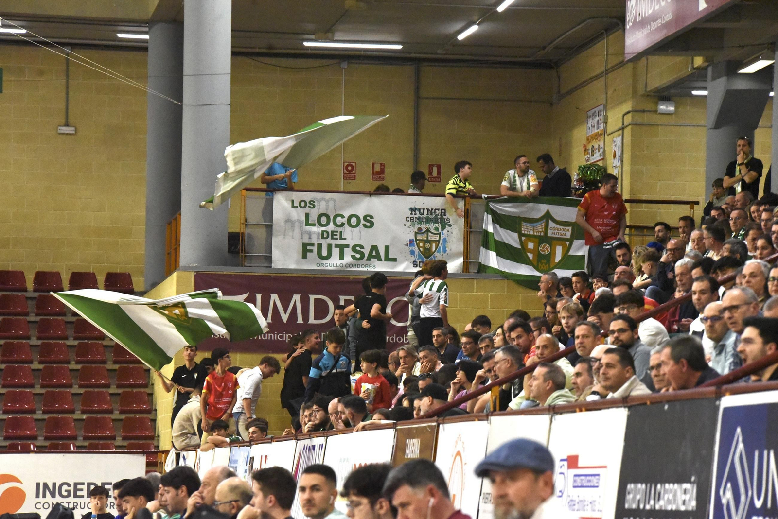 Las mejores fotos del ambiente en Vista Alegre para el Córdoba Futsal - AD Sala 10 Zaragoza