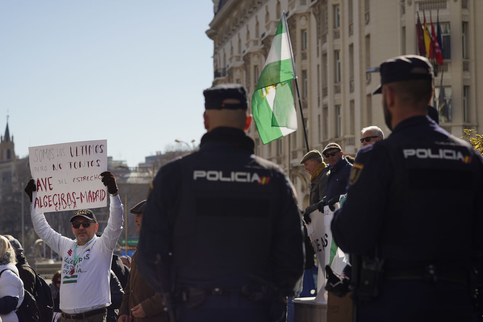 Concentración de Andalucía Bay 20.30 por la mejora de la conexión ferroviaria en Madrid