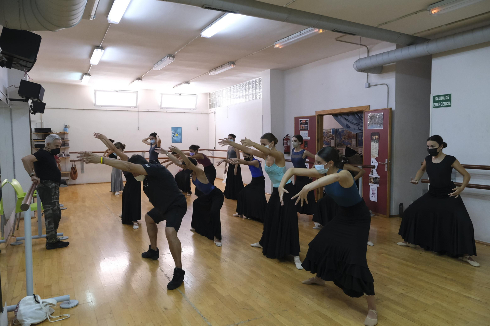 Fotogalería clases magistrales Víctor Ullate y Eduardo Lao en Centro de Danza Entreacto.