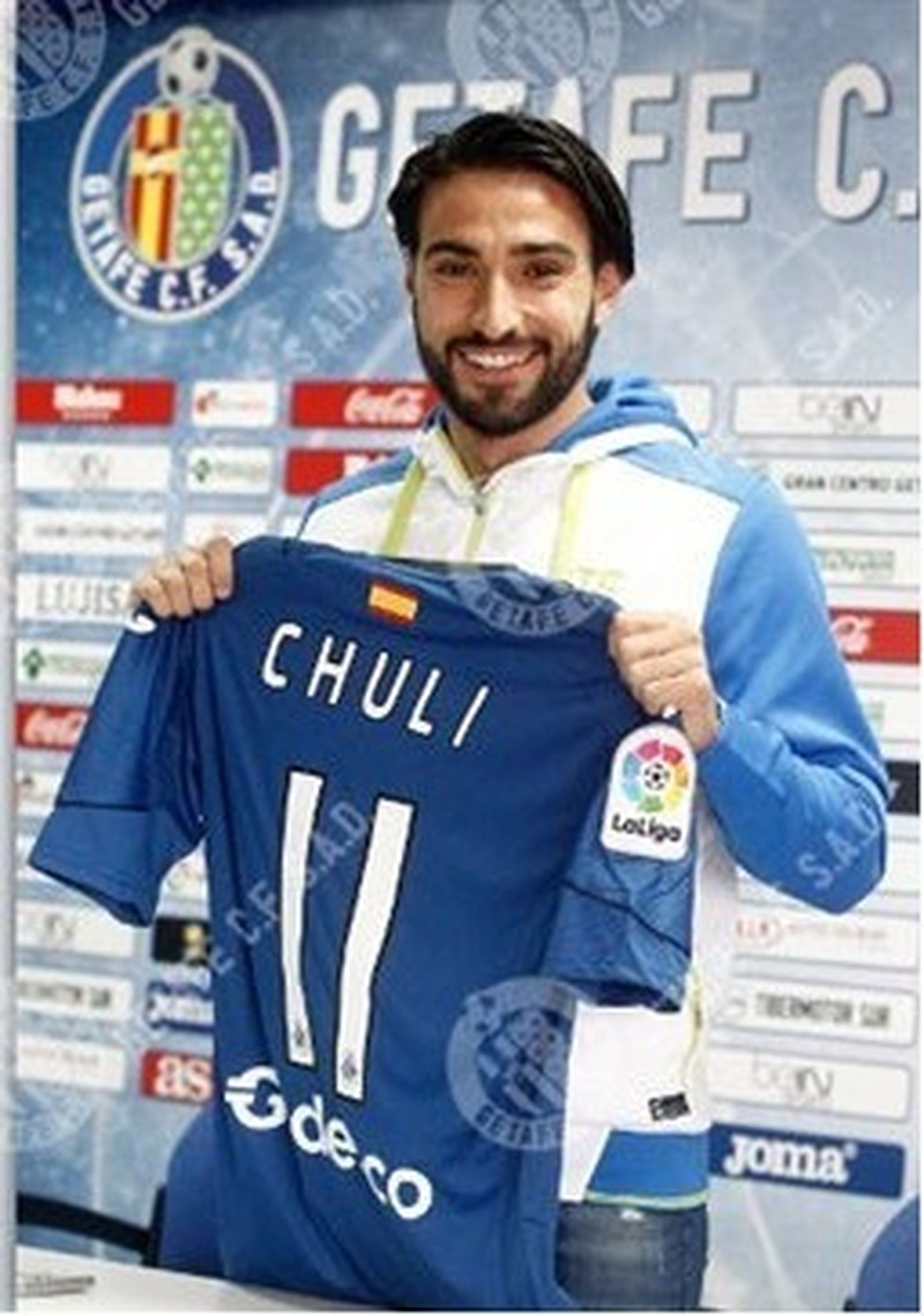 Chuli lucirá el 11 en el Getafe.
