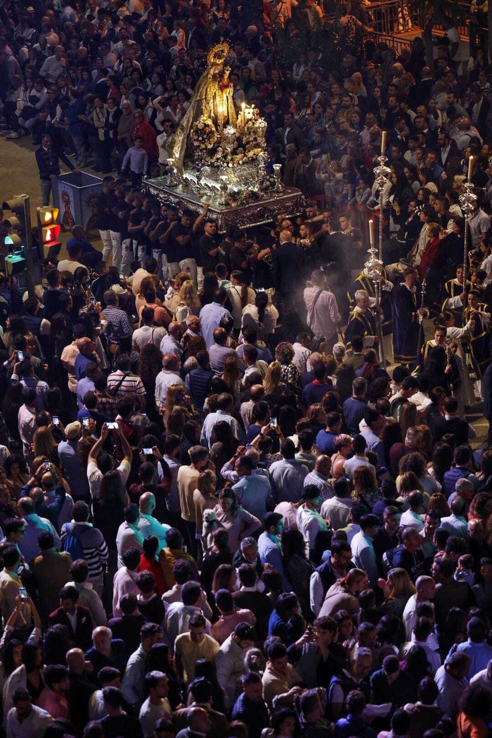 Todas las imágenes de la procesión Magna Mariana de Sanlúcar