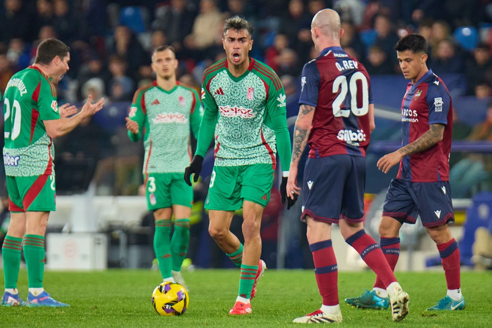Las mejores imágenes del Levante-Granada CF