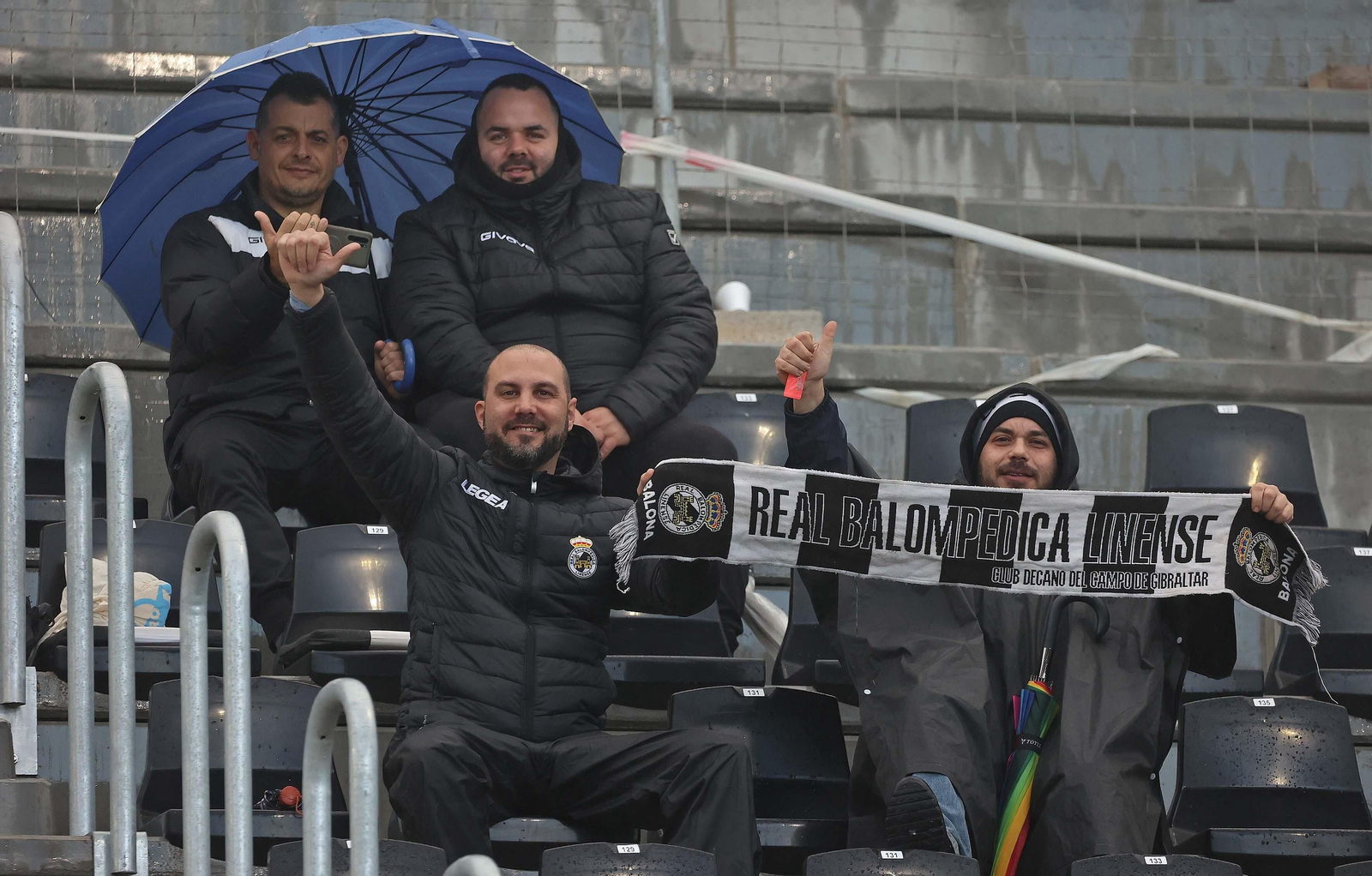 Búscate en el Ciudad de La Línea  durante el Balona-Manchego de Segunda RFEF