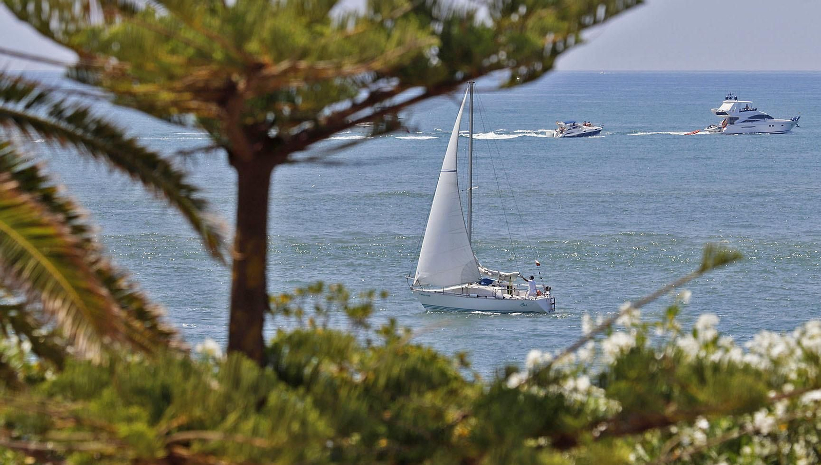 Ambiente en las playas de Huelva en el domingo 2 de julio