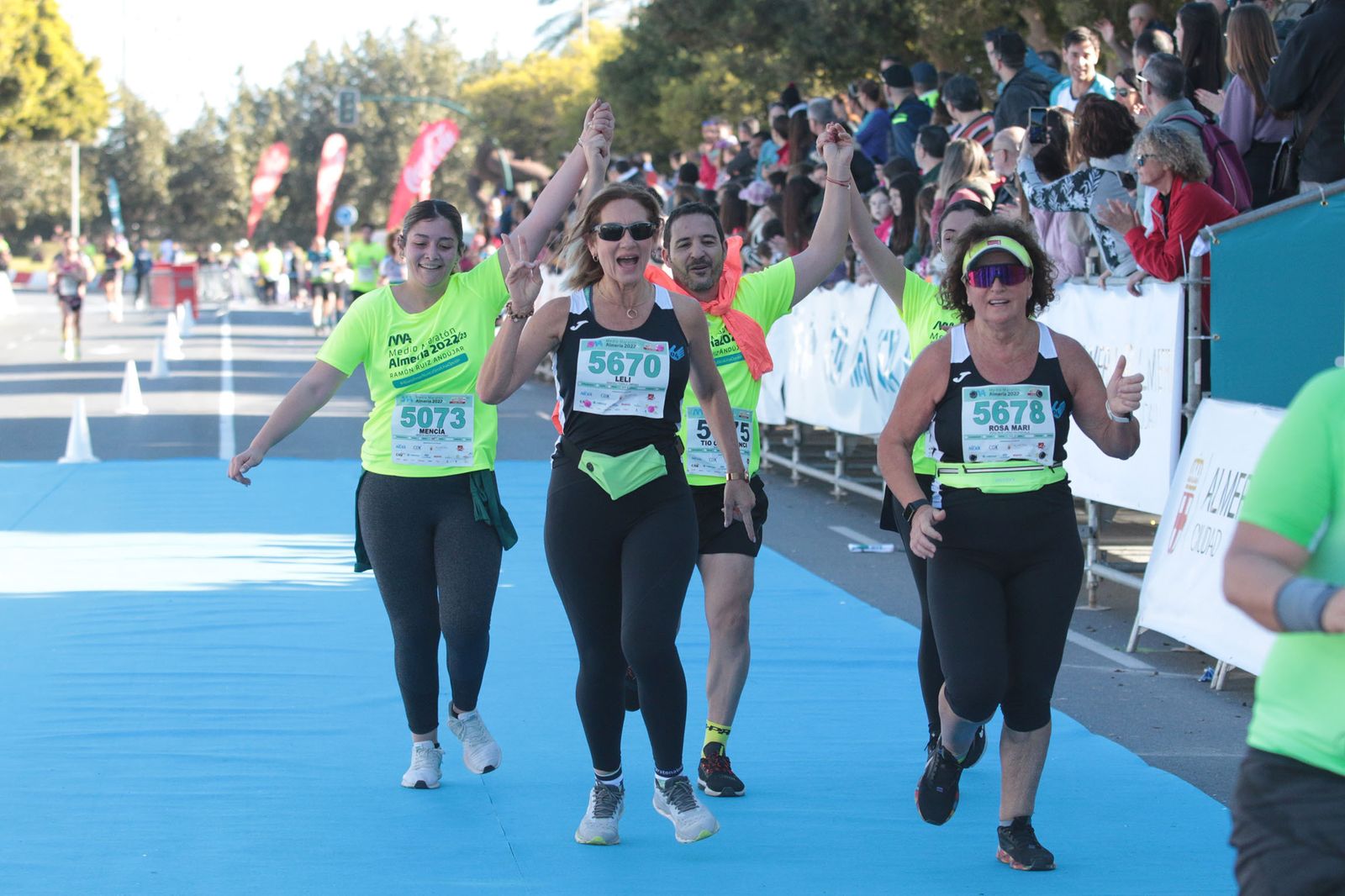 Las imágenes del Medio Maratón de Almería 2022-23