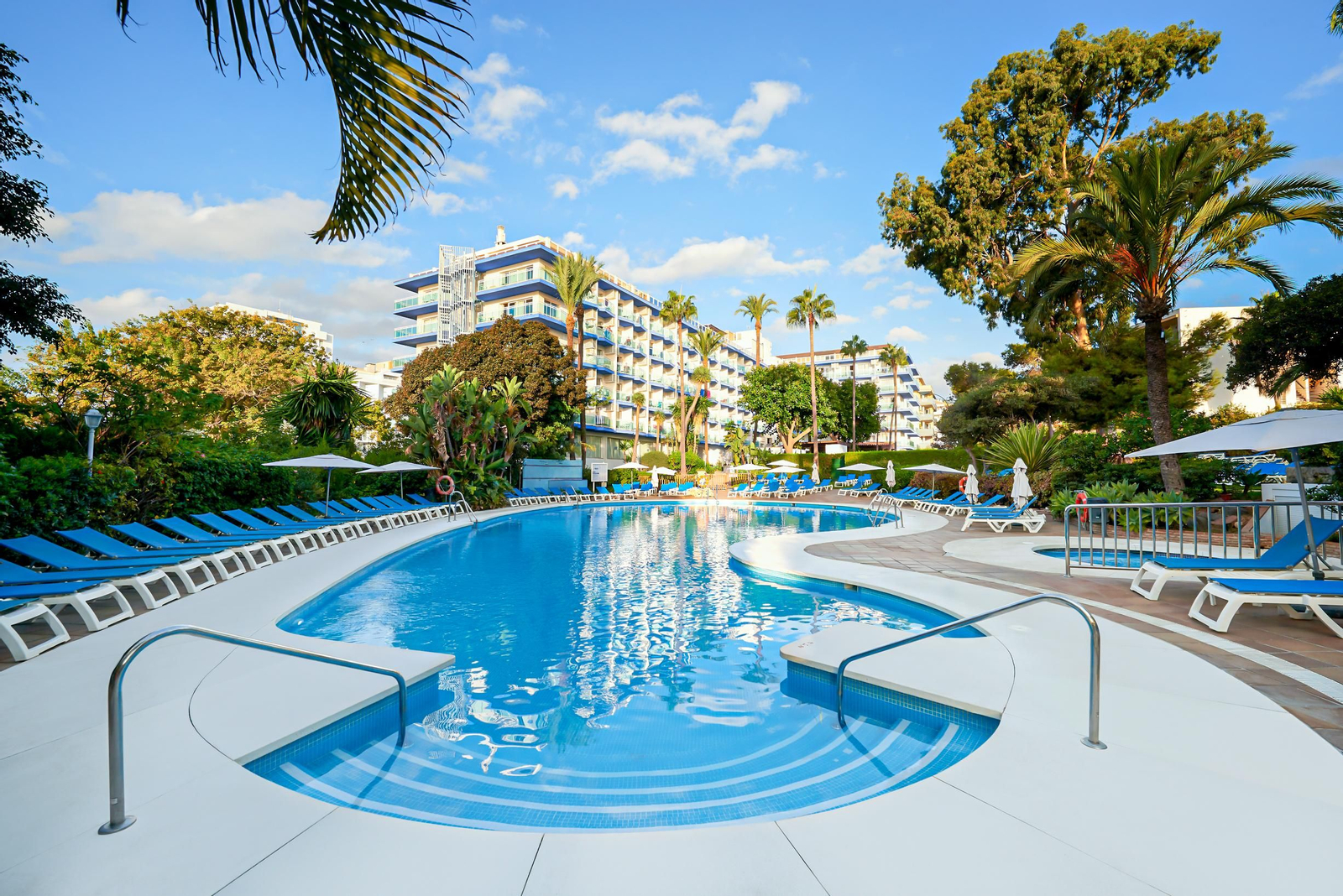 Una imagen del Hotel Palmasol, en Benalmádena.