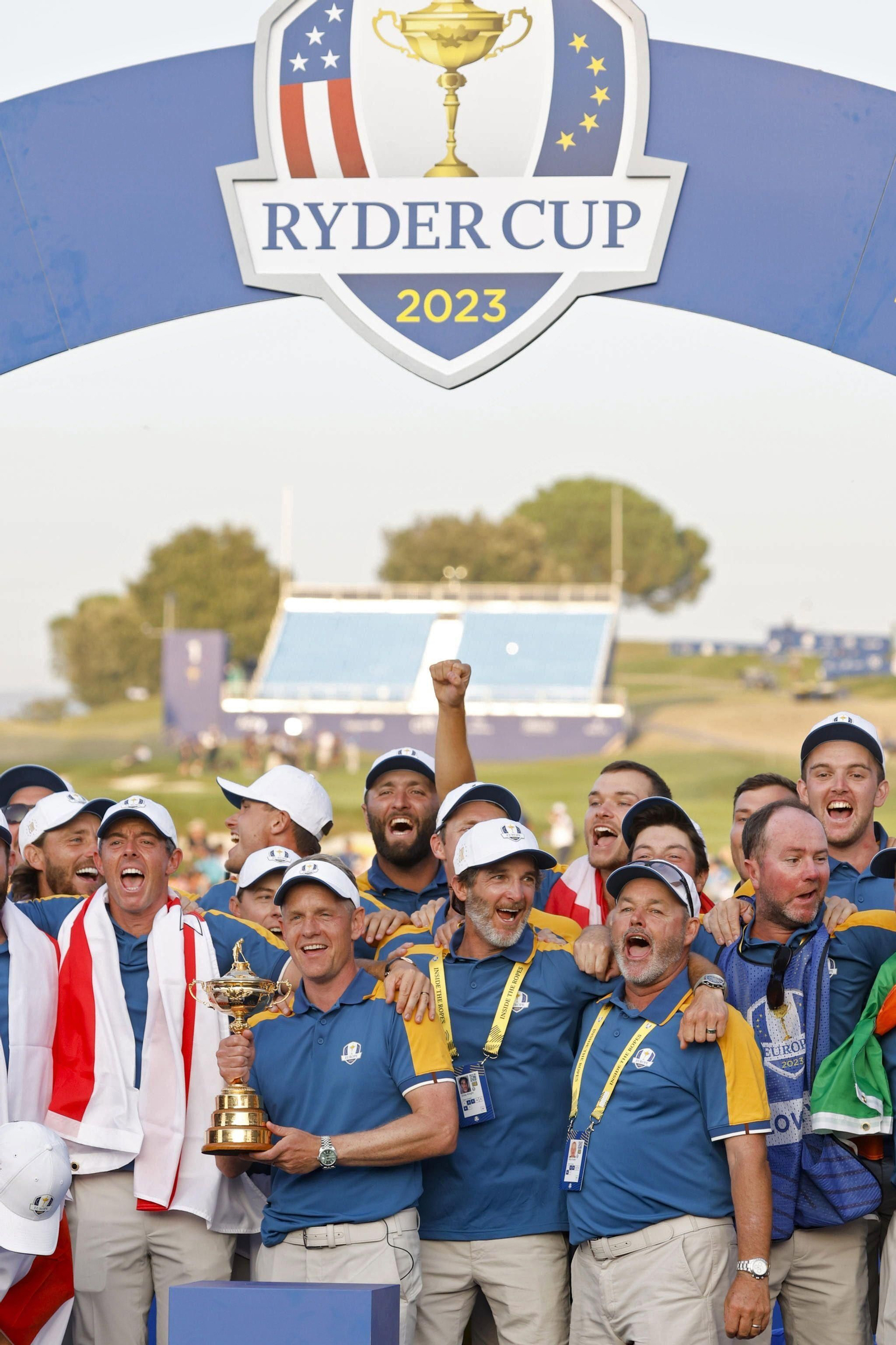 Las fotos del triunfo de Europa en la Ryder Cup