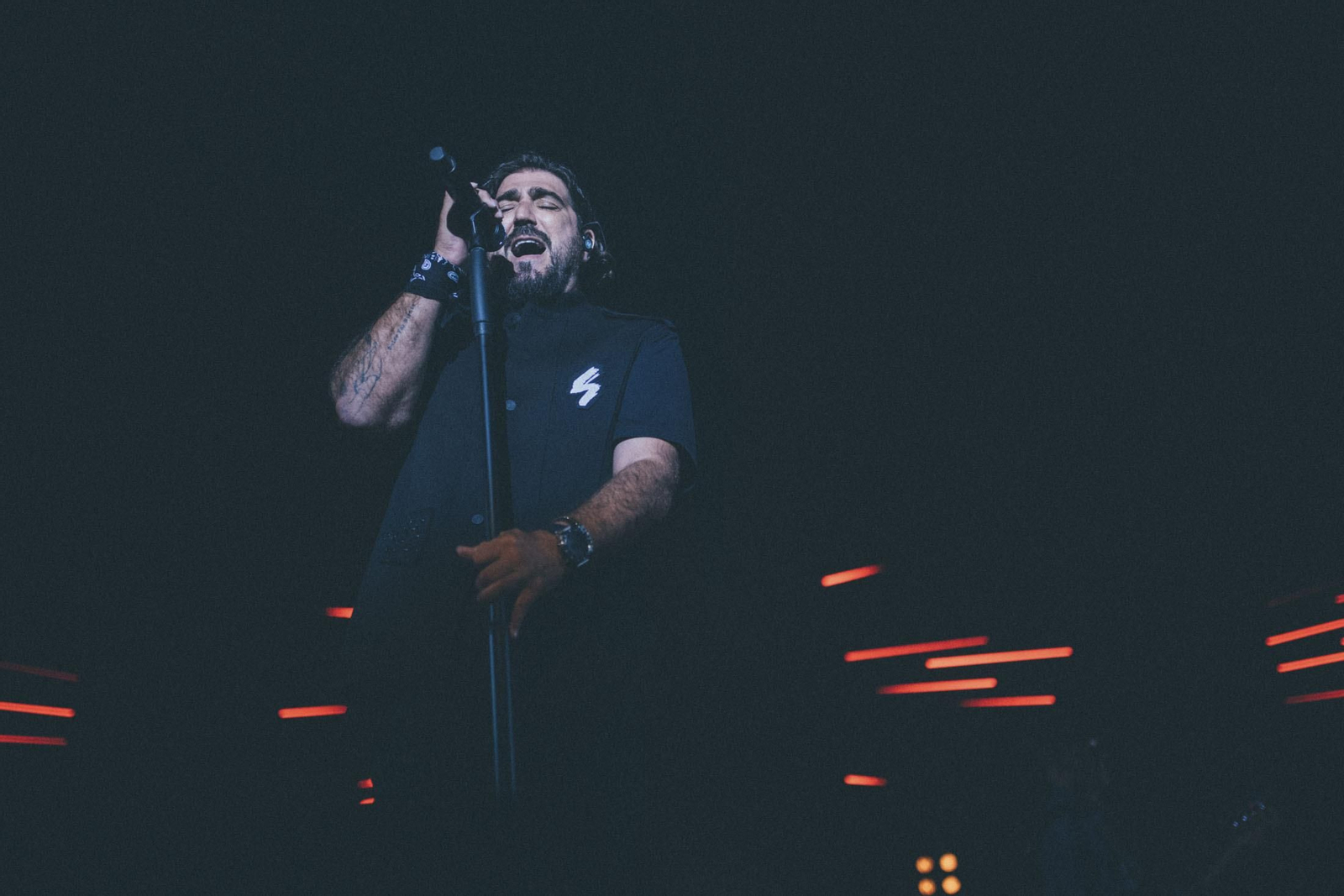 Imágenes del concierto de Antonio Orozco en la Plaza de Toros de La Merced