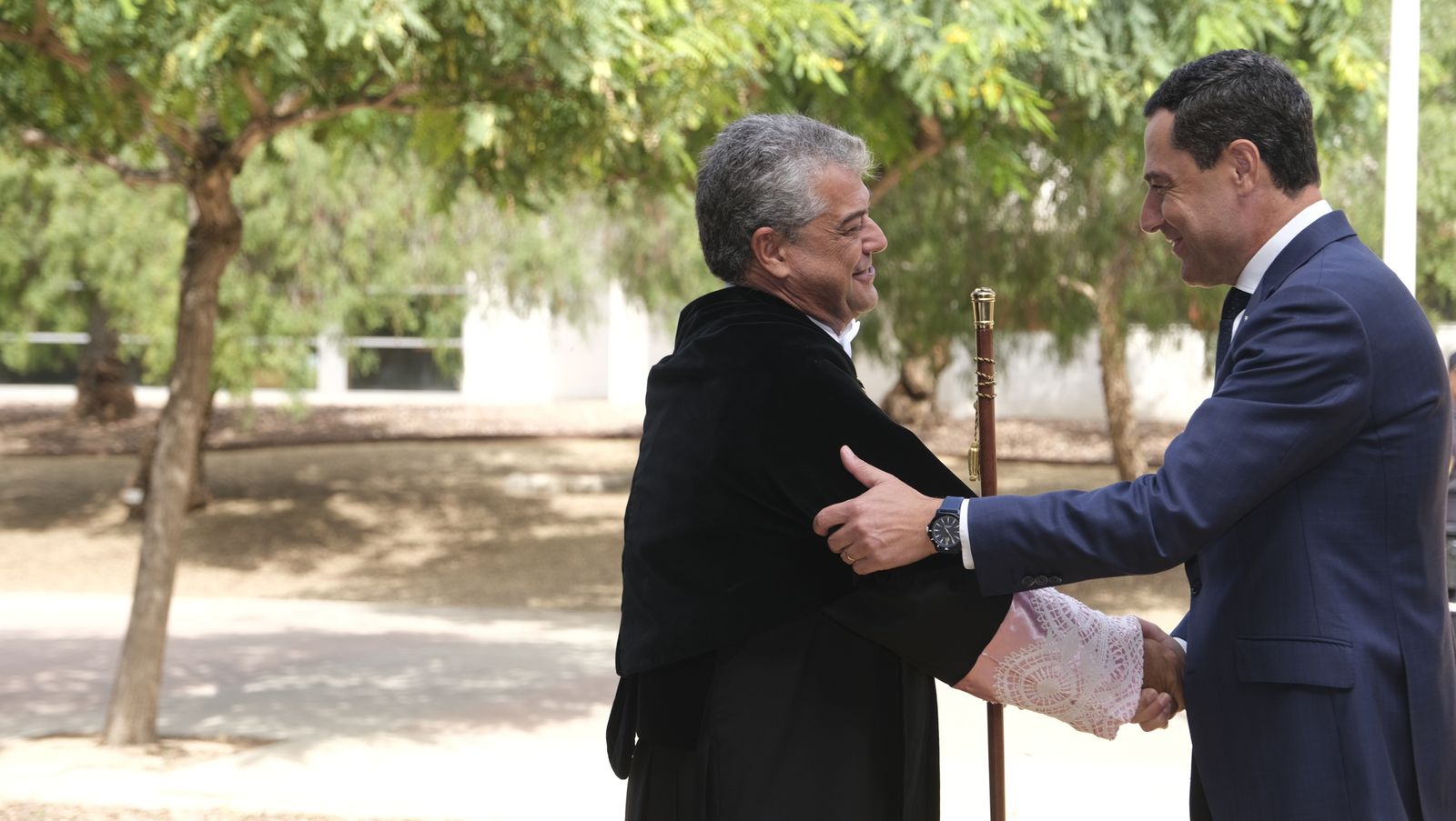 El Presidente de la Junta Juanma Moreno, inaugura el curso universitario andaluz en Almería