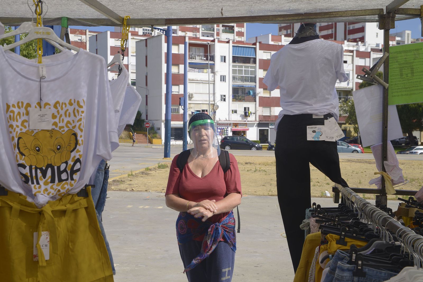 Fotos de la reapertura del Mercadillo de Algeciras