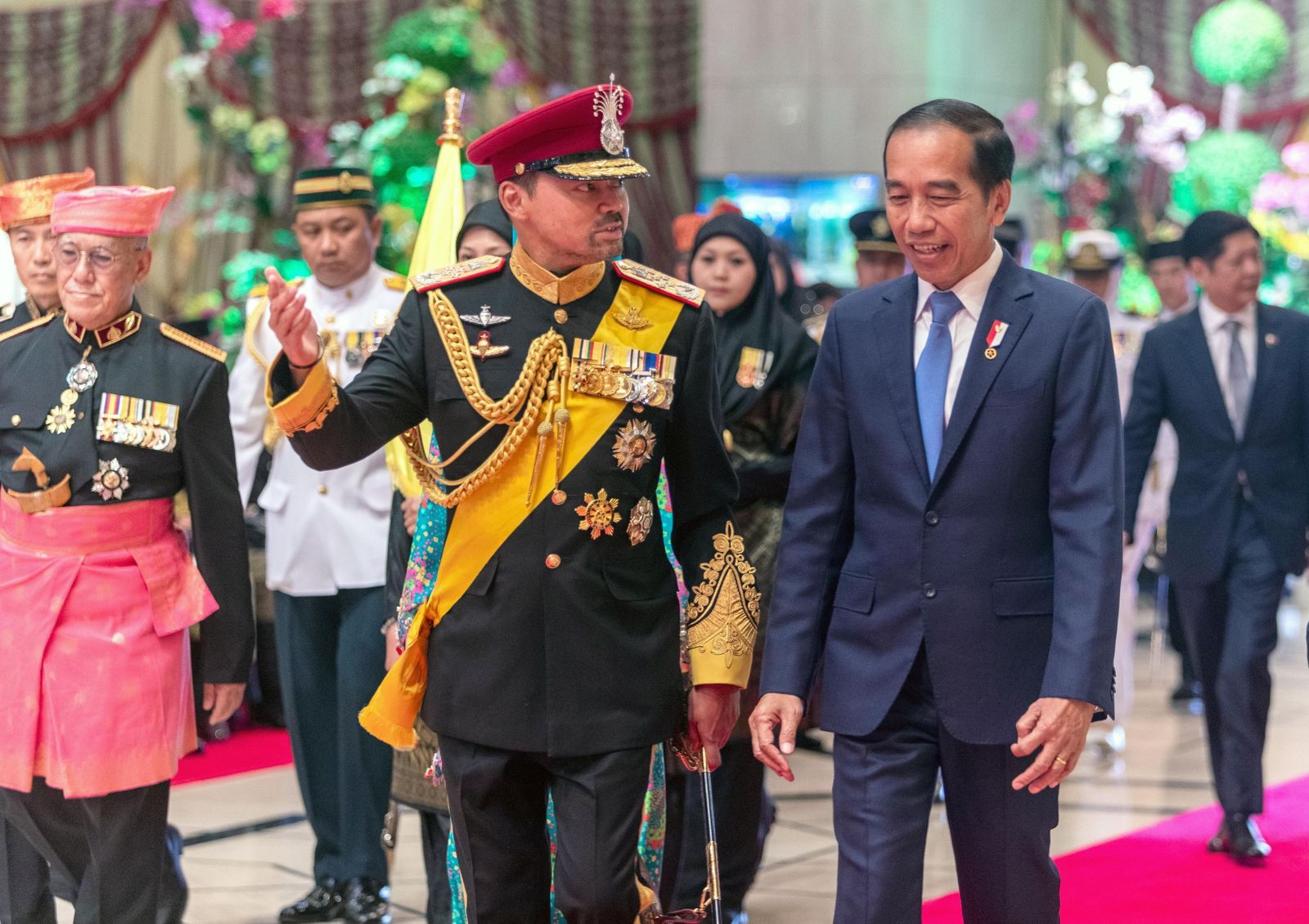 La boda real del sultanato de Brunei en imágenes