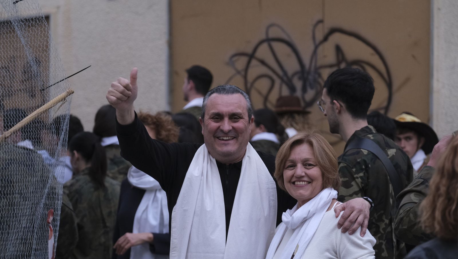 Imágenes de la procesión y carretillas de Cantoria