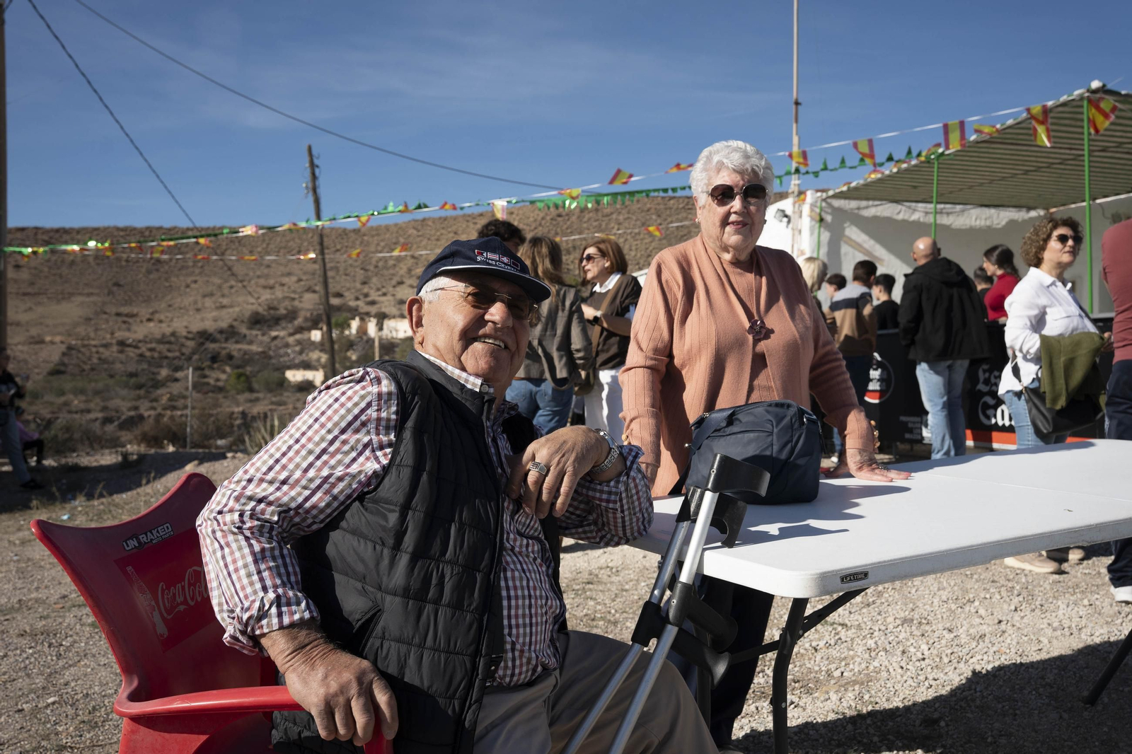 Las imágenes de la romería en Cuevas de Los Úbeda