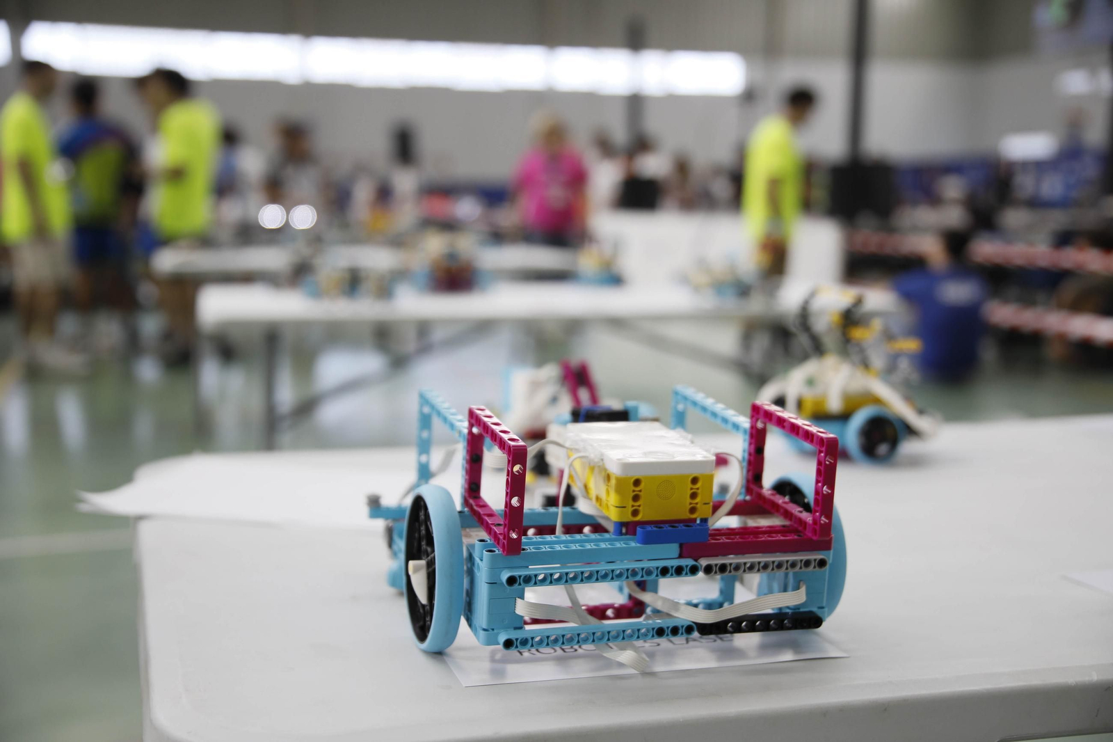 Las imágenes del World robot olympiad en Huércal de Almería