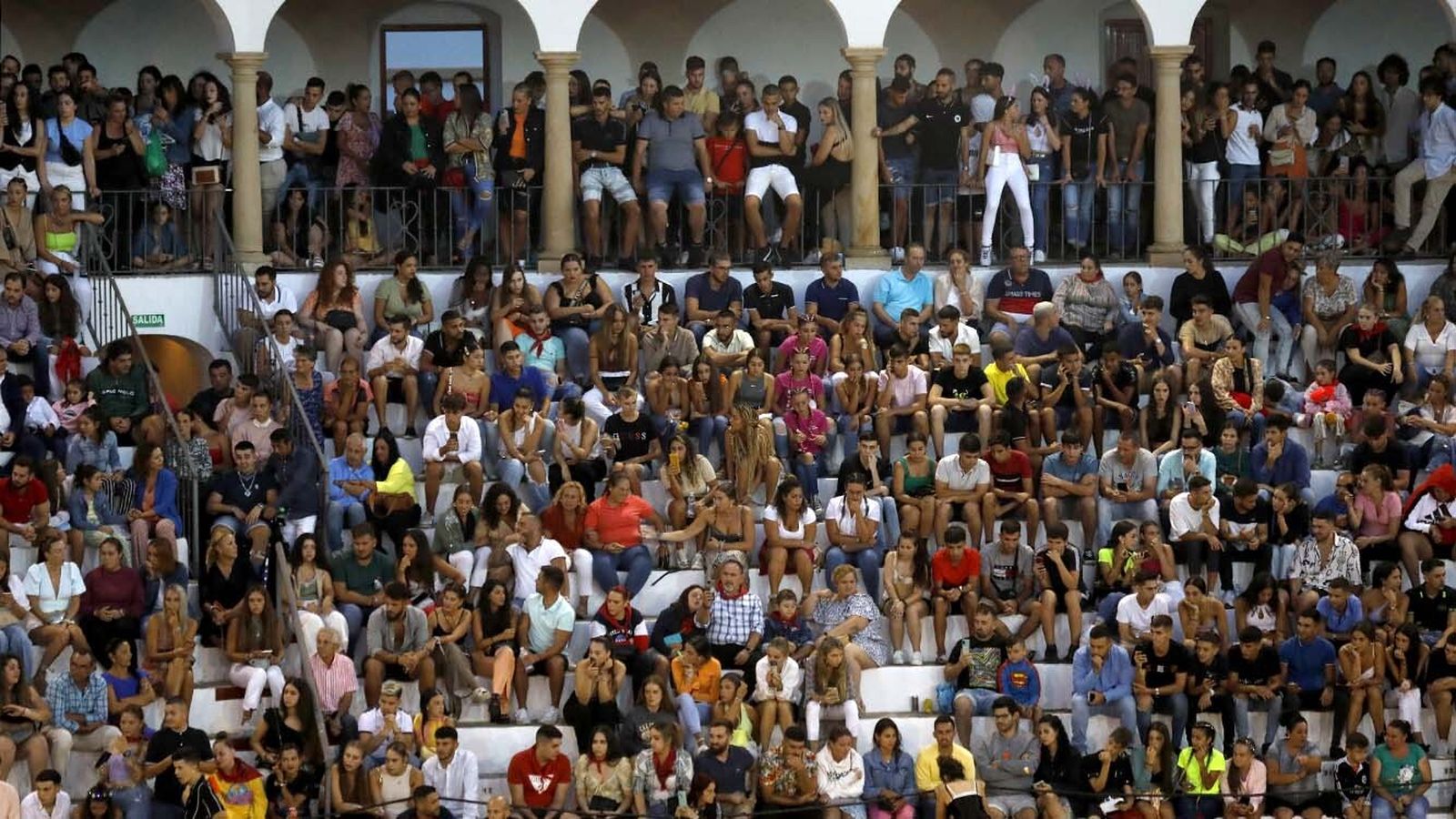 Las fotos del Toro del Aguardiente de San Roque