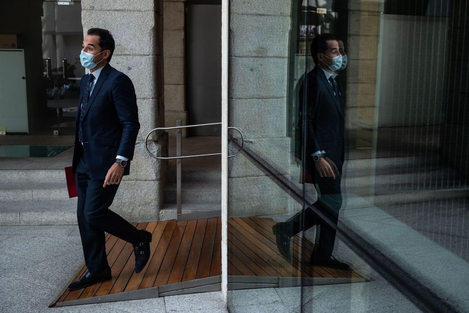 El vicepresidente de la Comunidad de Madrid, Ignacio Aguado, este jueves.