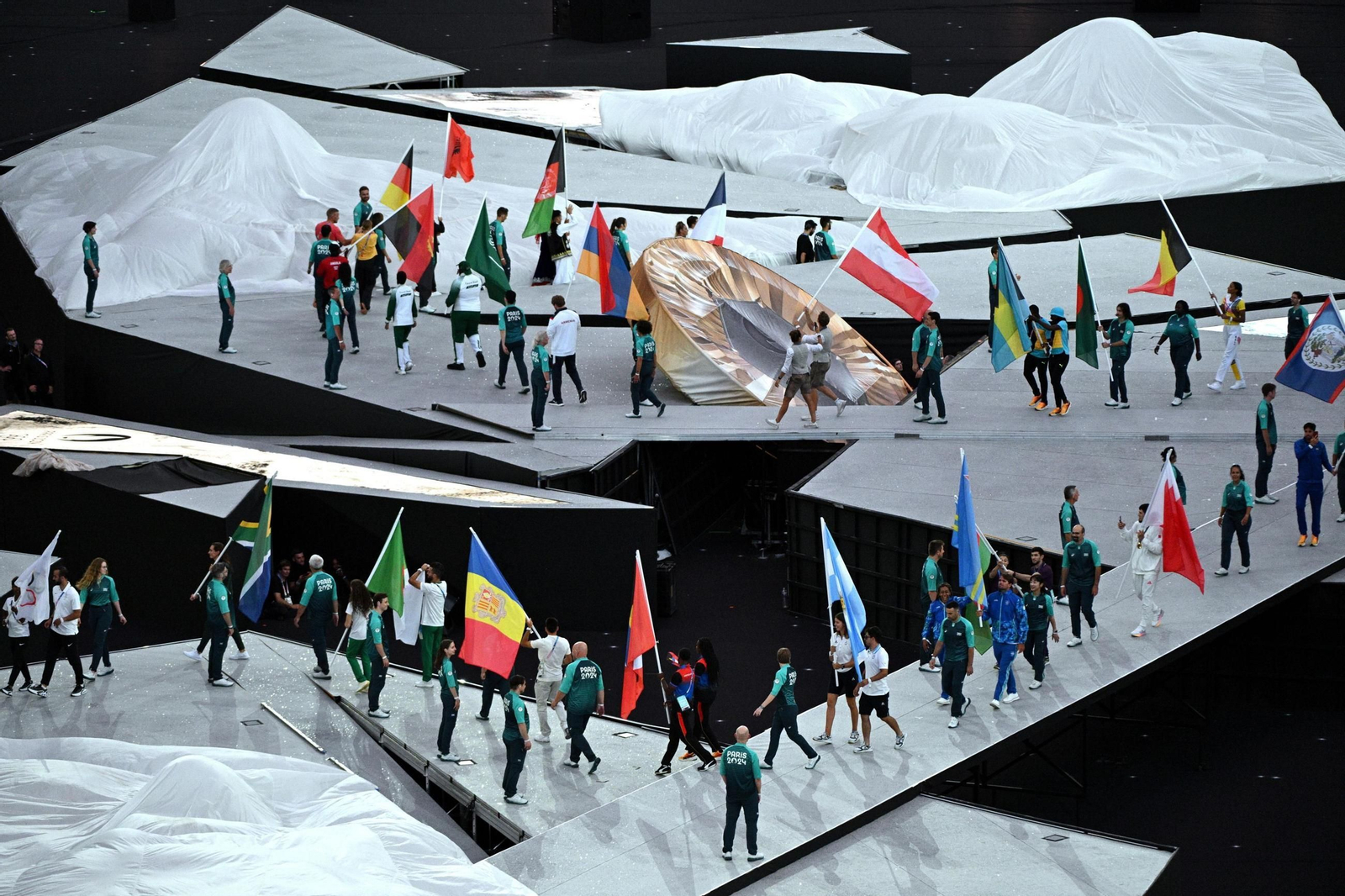 Las fotos de la ceremonia de clausura de los Juegos Olímpicos París 2024