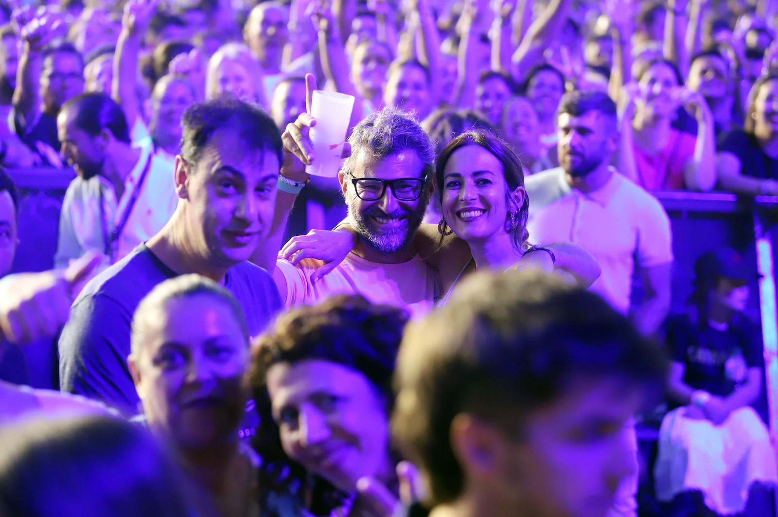 Las mejores imágenes de Manuel Carrasco en su concierto en Huelva