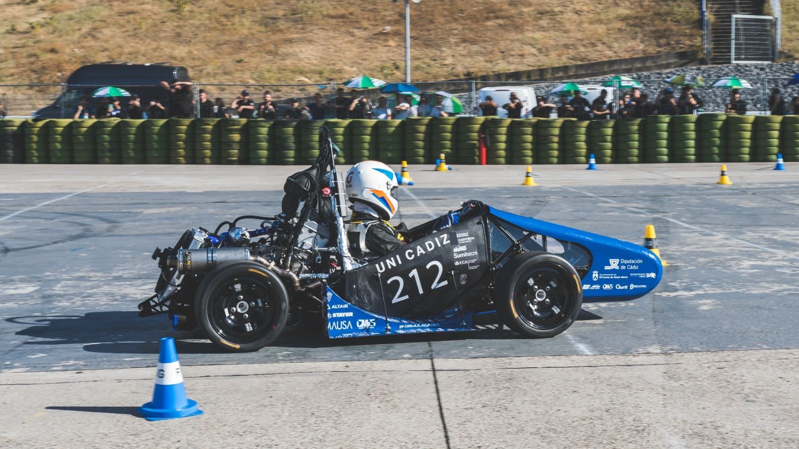 El Melkart, en acción en una de las pruebas realizadas.