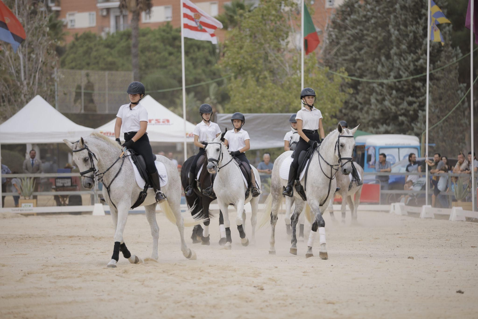 Feria del Caballo 2023: Así han sido las exhibiciones de las escuelas hípicas de Huelva