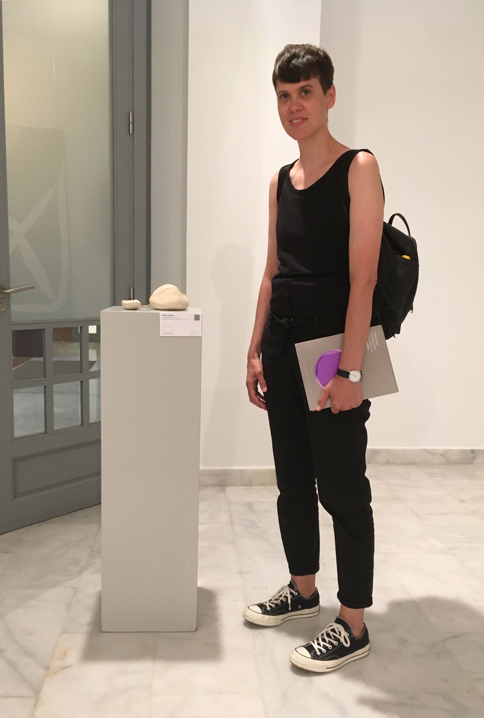 Una imagen de la escultora Oihana Cordero