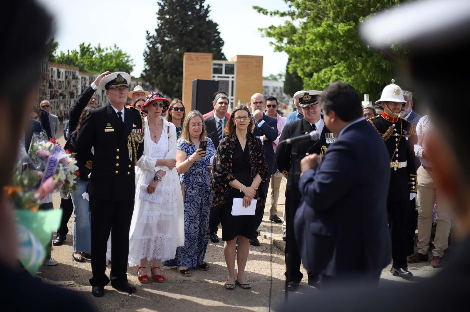 La ceremonia conmemorativa del 80 aniversario de la aparición del cuerpo de William Martin, en imágenes
