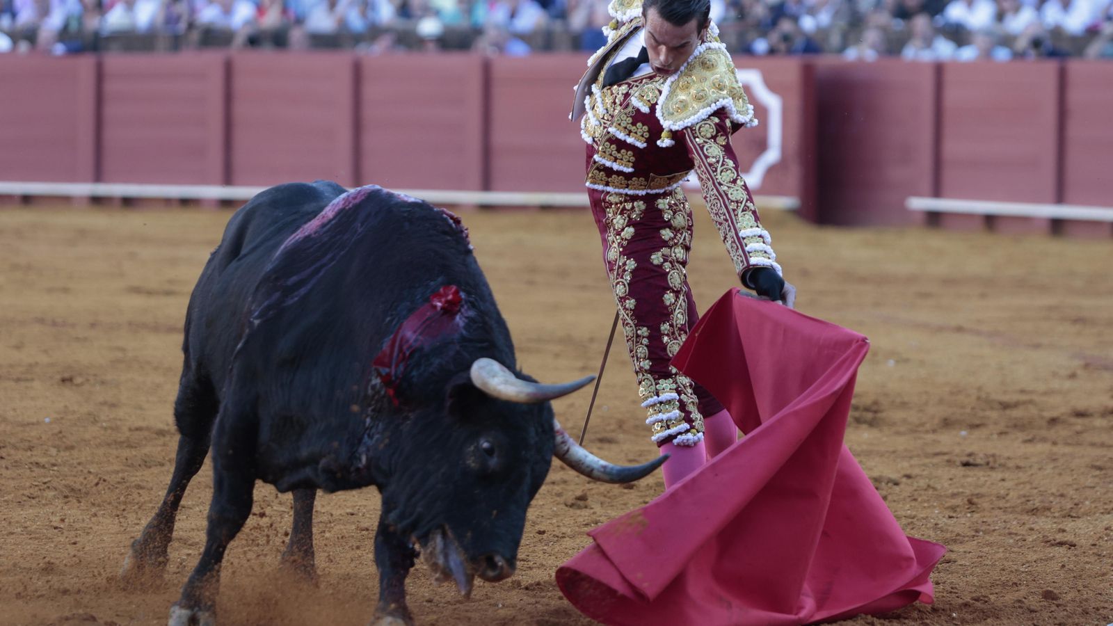 Las imágenes de la primera corrida de la Feria de San Miguel