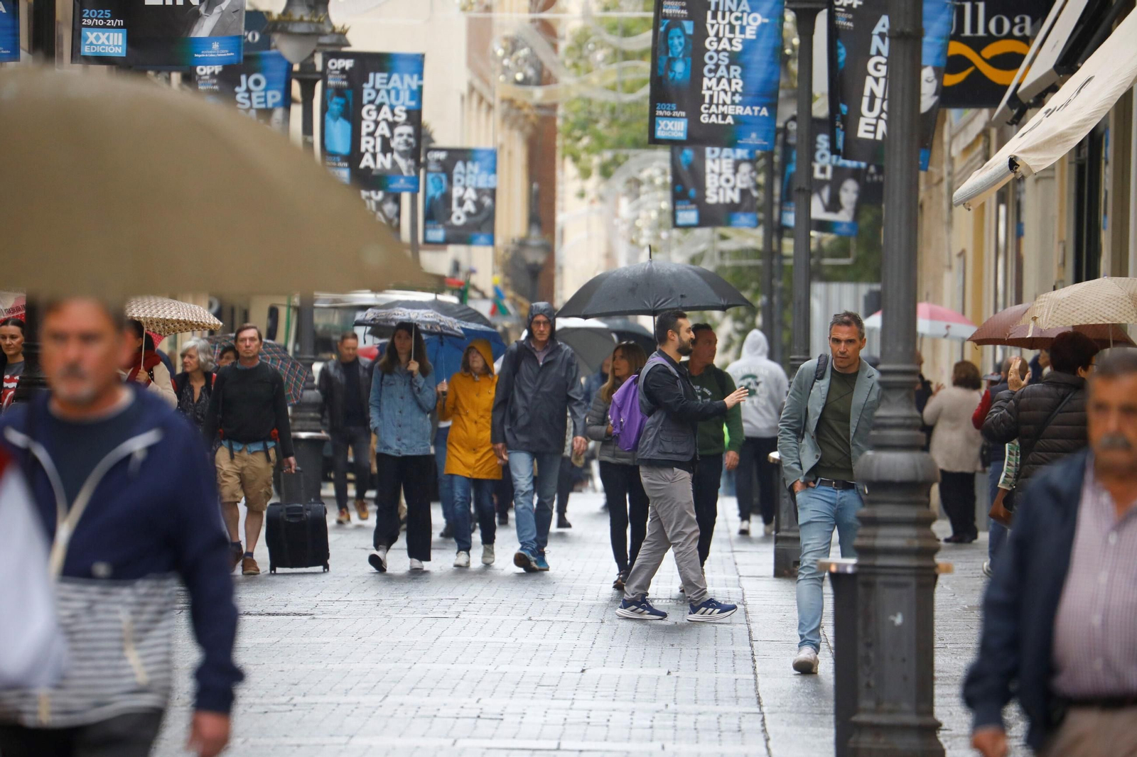 El paso de la borrasca Claudia por Córdoba