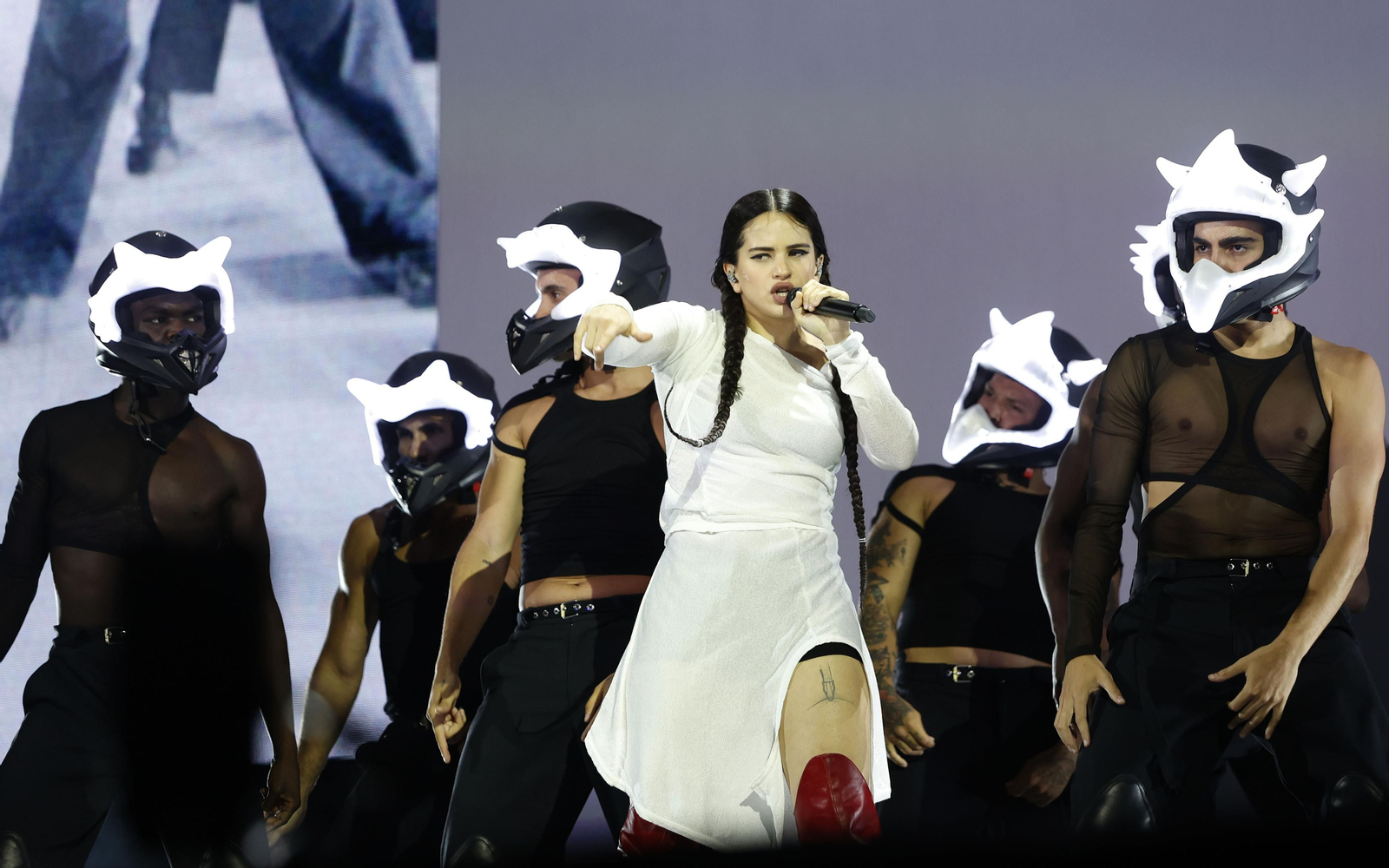 Las Imágenes del concierto de Rosalía