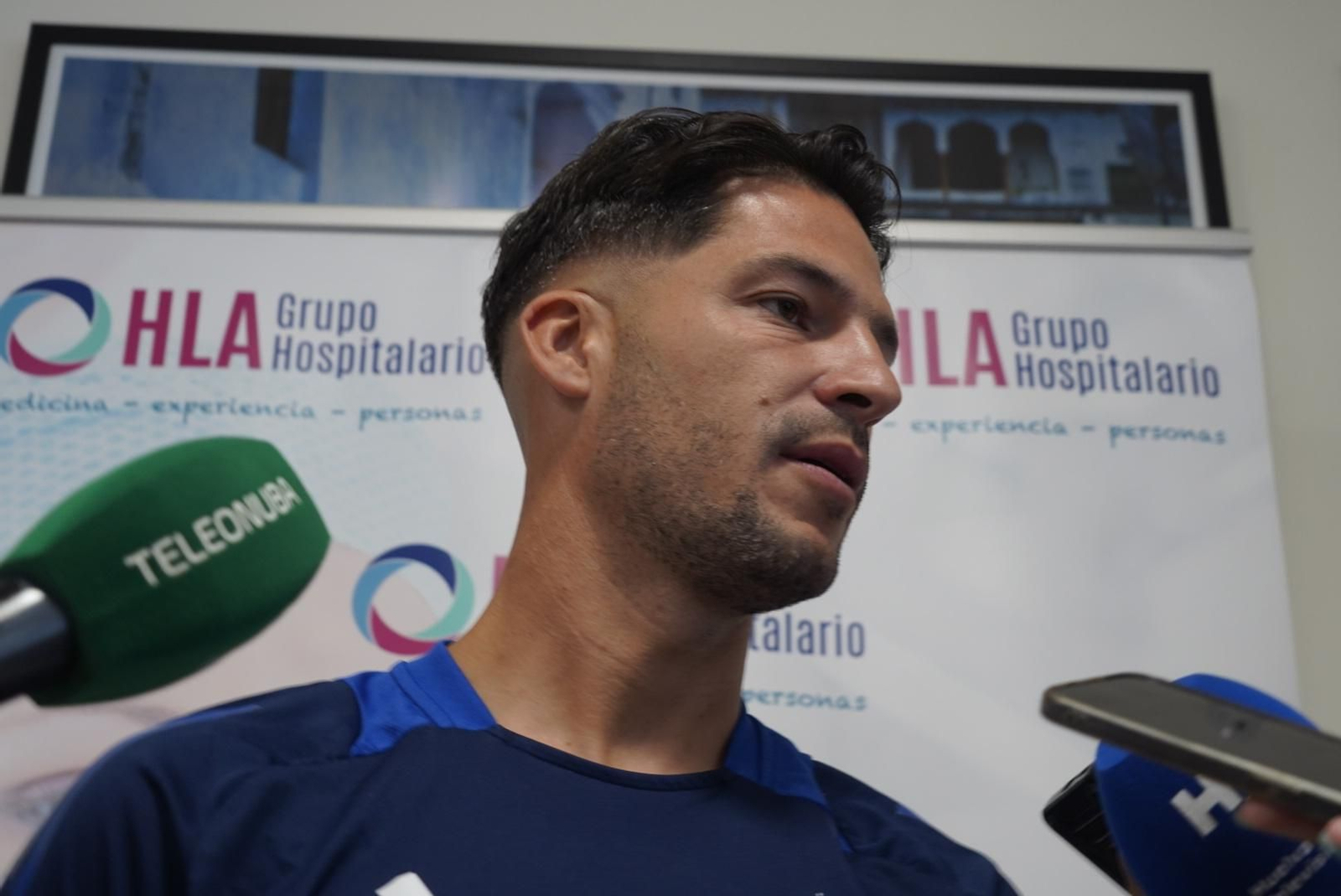 Imágenes del reconocimiento médico realizado a los jugadores del Recreativo de Huelva Imágenes del reconocimiento médico realizado a los jugadores del Recreativo de Huelva