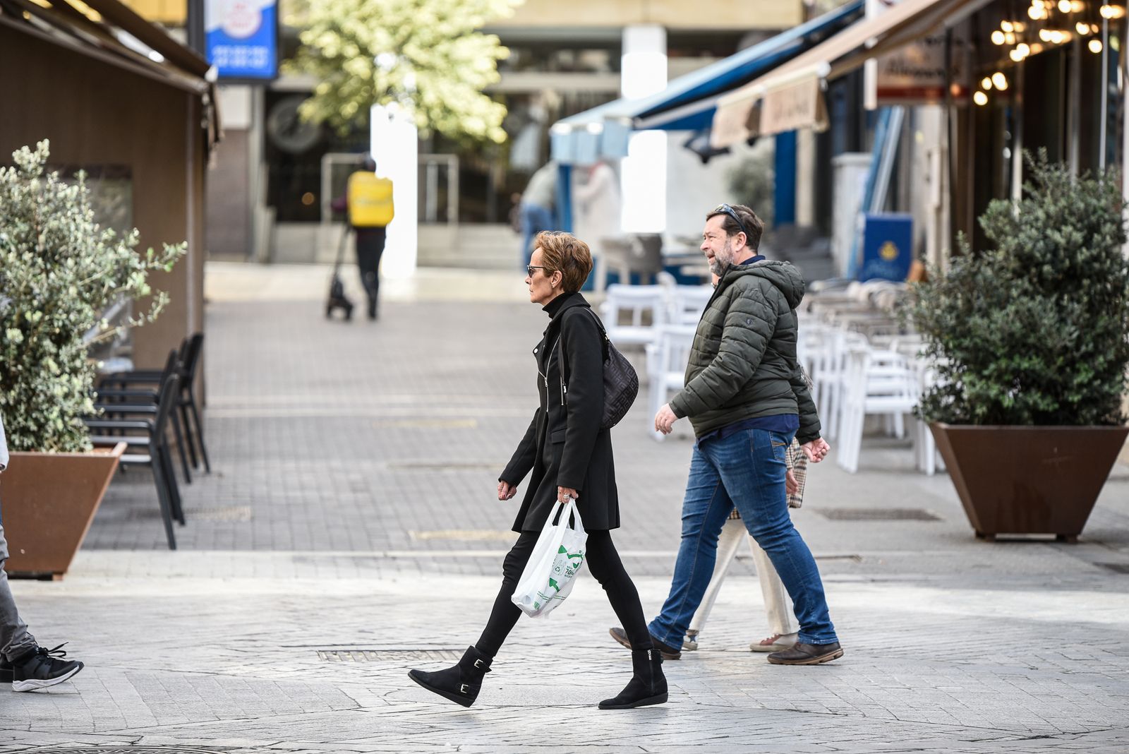 Imágenes de la mañana del sábado 25 de febrero en Huelva