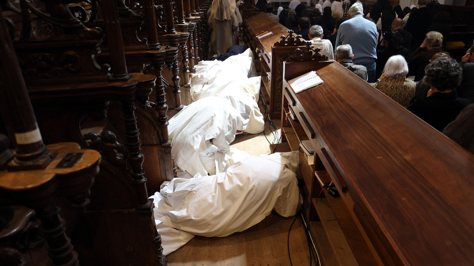 Misa de despedida en la Cartuja de Jerez a las hermanas de Belén