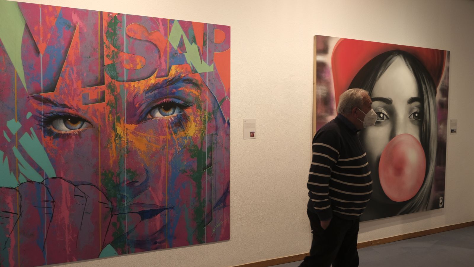 Imágenes de la exposición 'De la Calle al Museo'. Museo de Arte de Almería