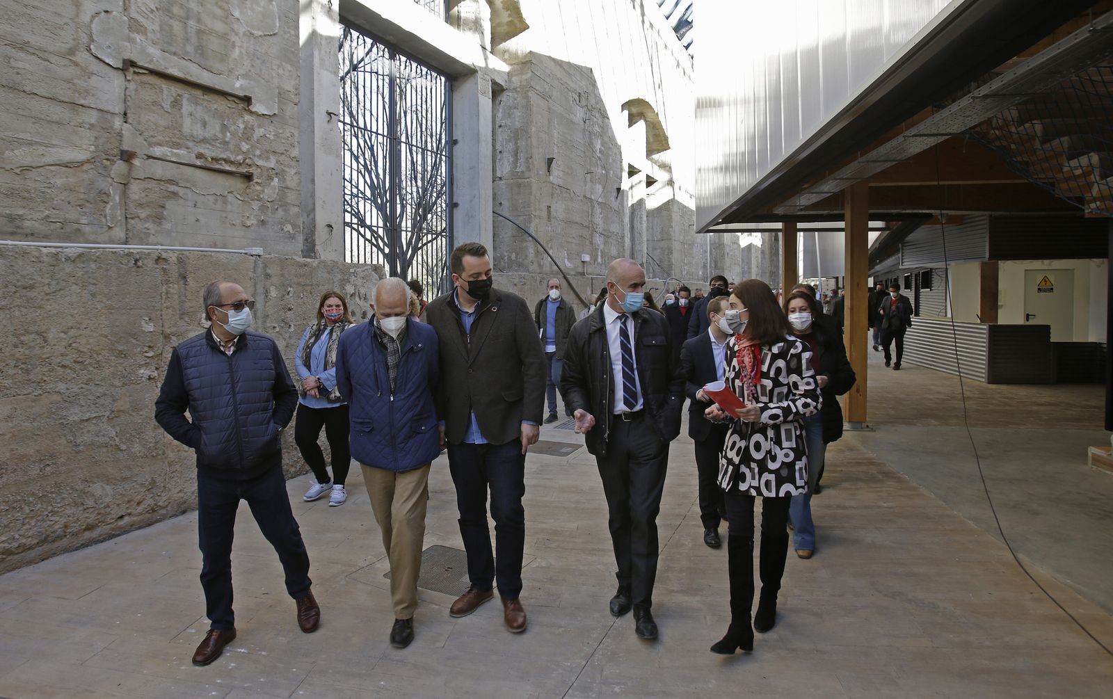 Obras en las naves de RENFE de San Jerónimo