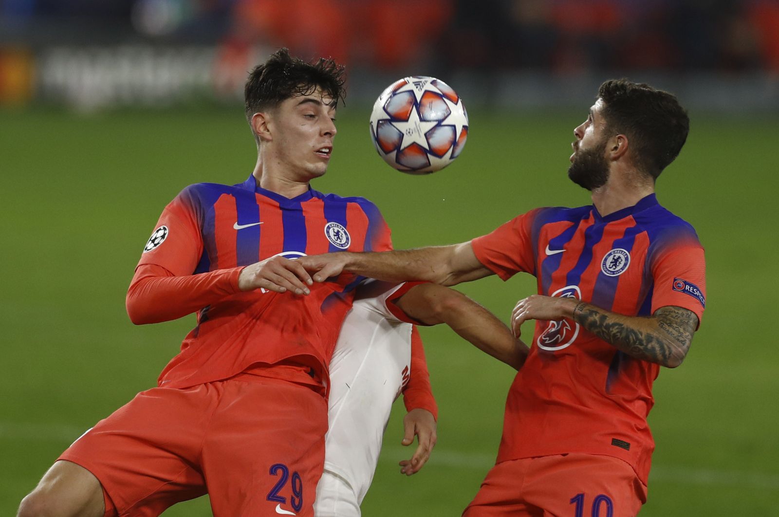 Las imágenes del Sevilla-Chelsea